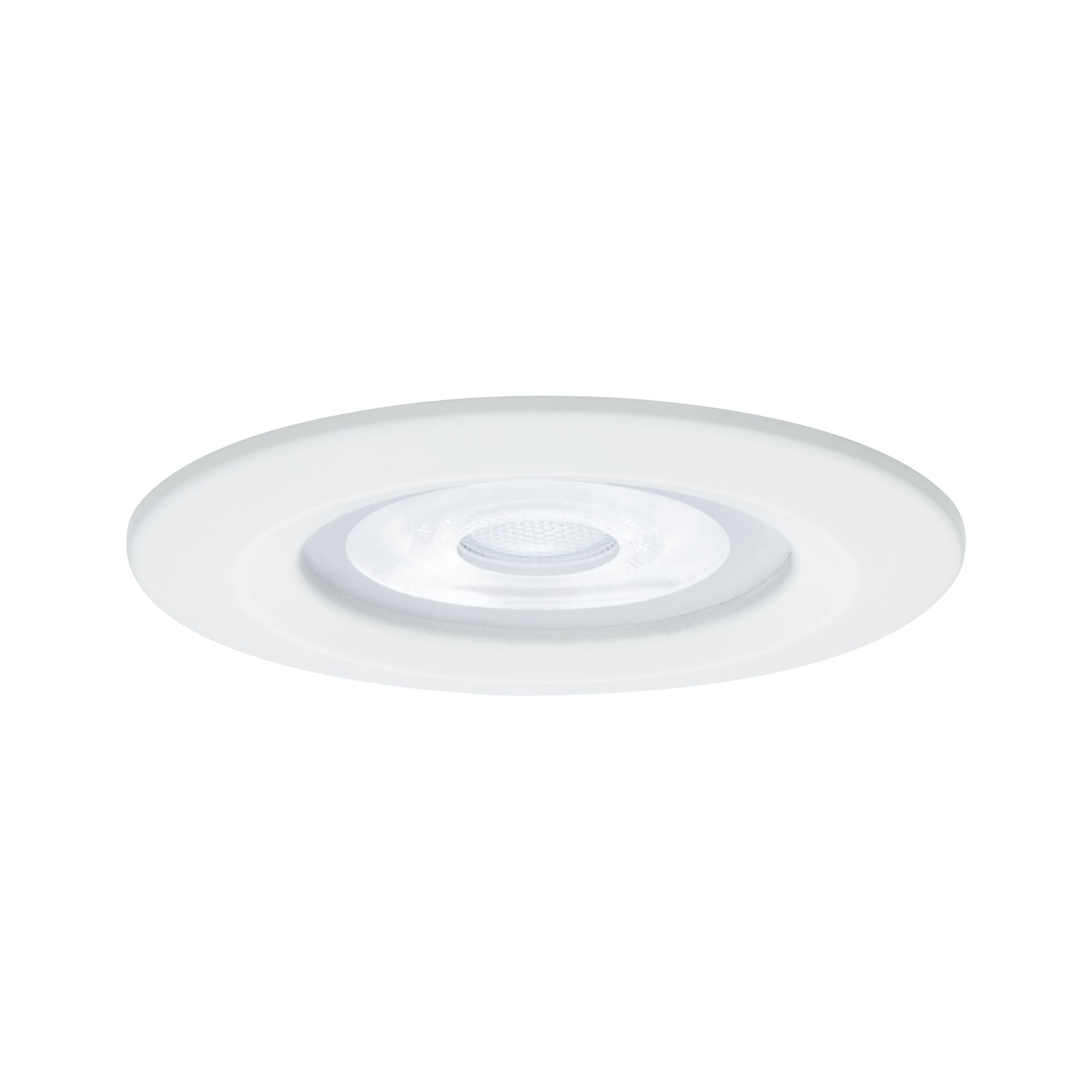 LED Einbauleuchte Nova Basisset starr IP44 rund 78mm GU10 3x6,5W 3x470lm 230V 4000K Weiß matt - Paulmann - 92980
