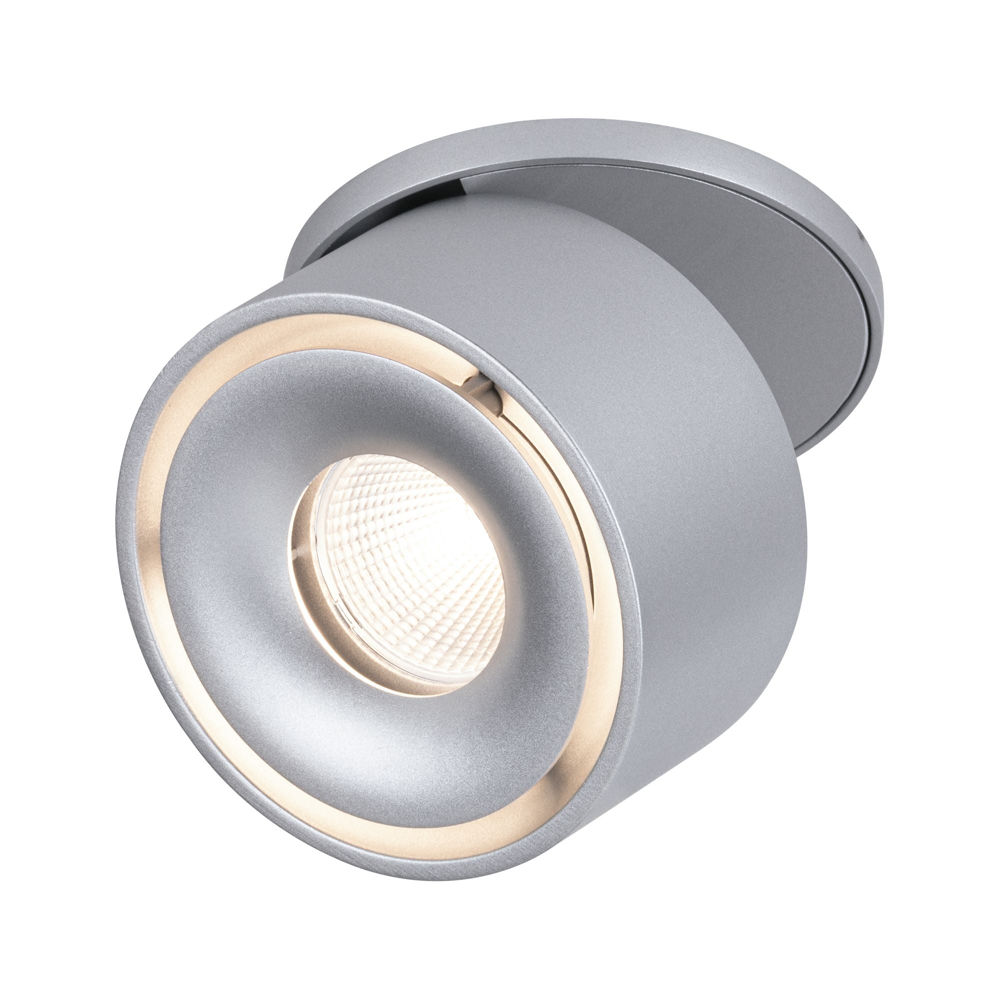 LED Einbauleuchte Spircle rund 78mm 8W 550lm 230V 3000K Chrom matt - Paulmann - 93374