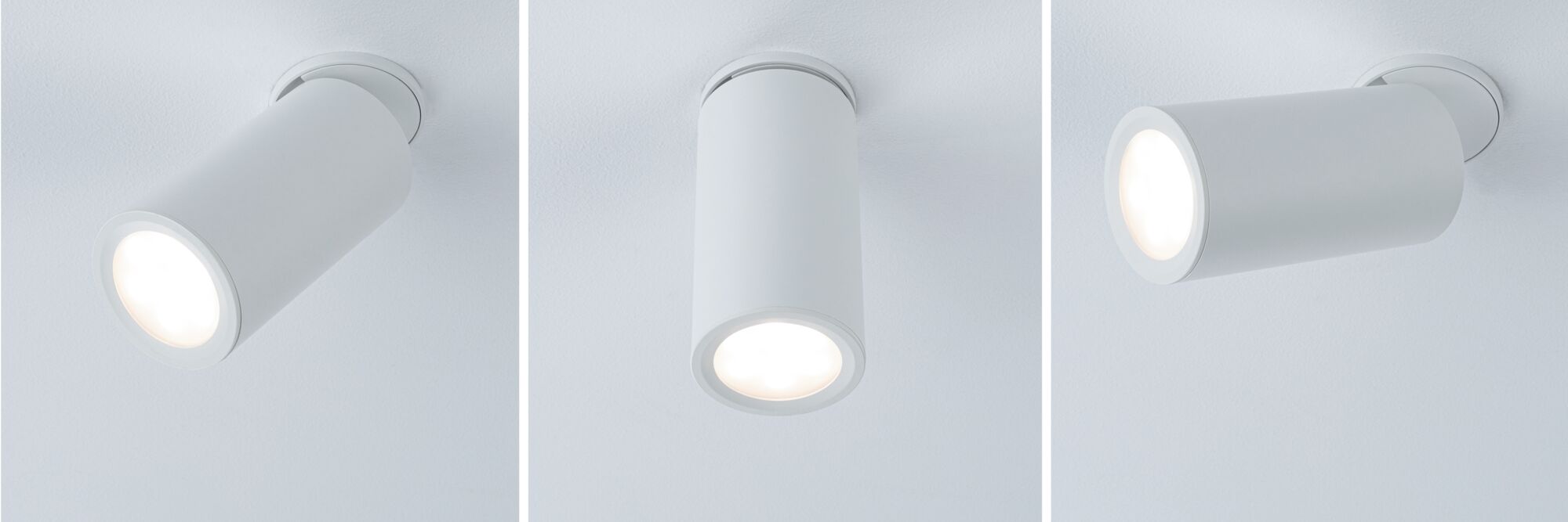 LED Einbauleuchte Turnal rund 60mm 90° Coin 6W 470lm 230V dimmbar 2700K Weiß matt - Paulmann - 93086
