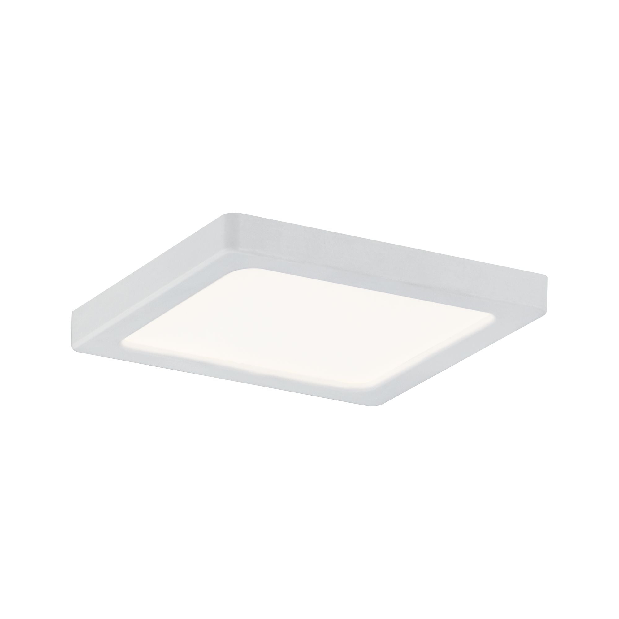 LED Einbaupanel Areo eckig 80x80mm 5W 390lm 3000K Weiß matt - Paulmann - 92951