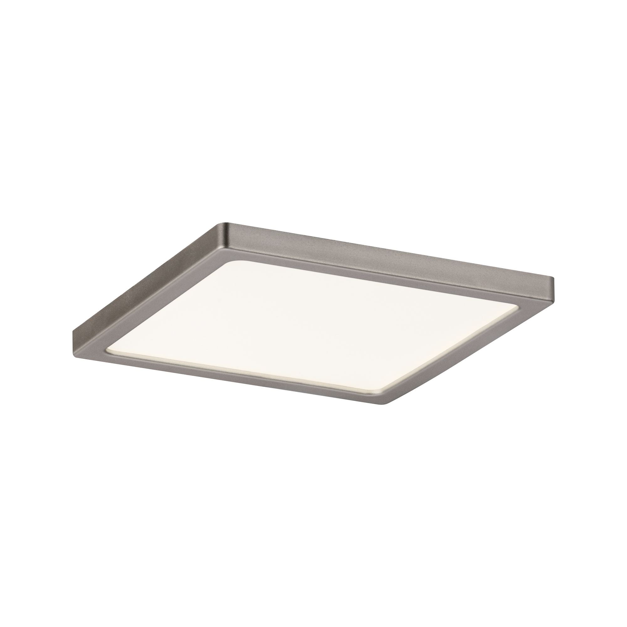 LED Einbaupanel Areo IP44 eckig 120x120mm 6,5W 418lm 3000K Nickel matt dimmbar - Paulmann - 92940
