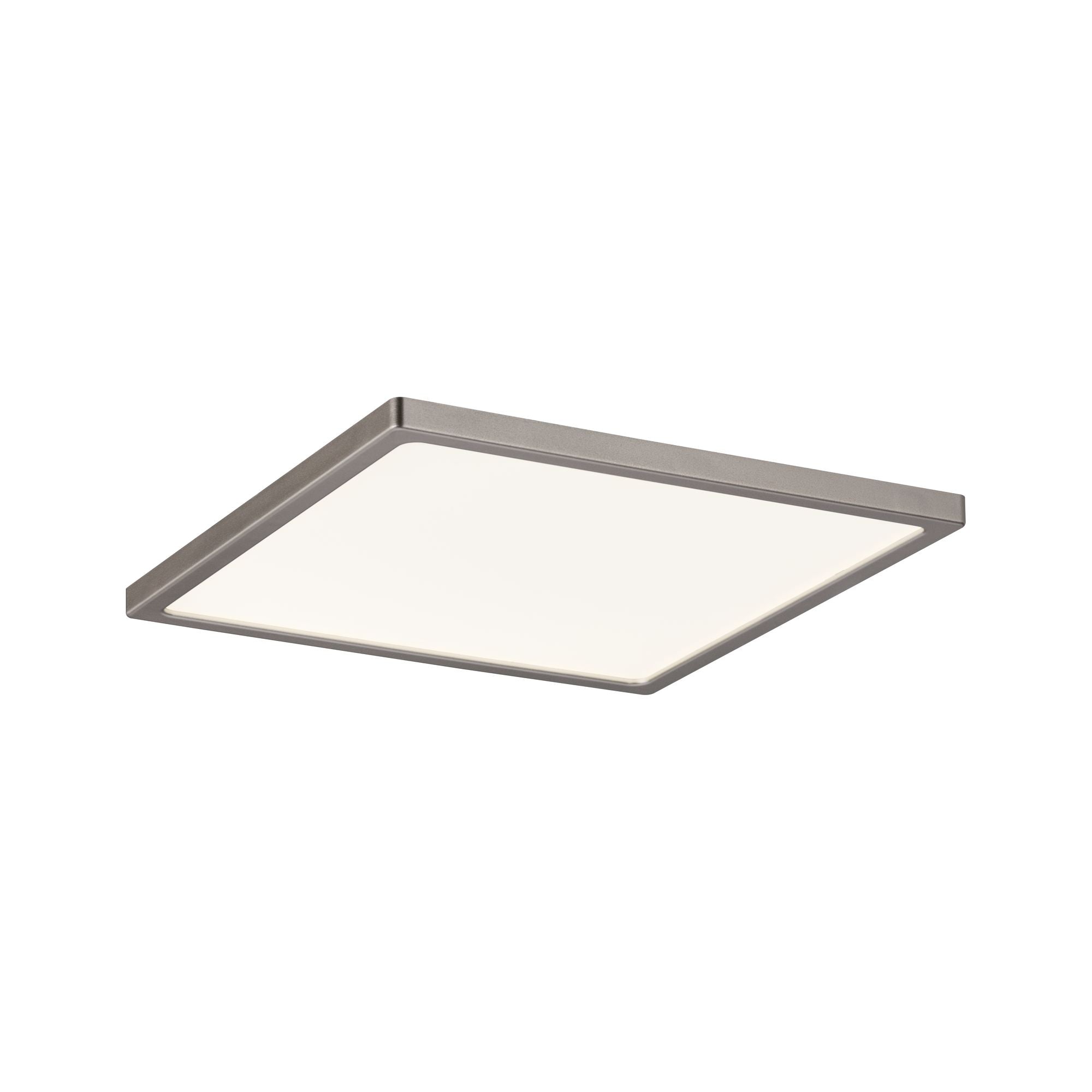 LED Einbaupanel Areo IP44 eckig 180x180mm 11W 770lm 3000K Nickel matt dimmbar - Paulmann - 92939