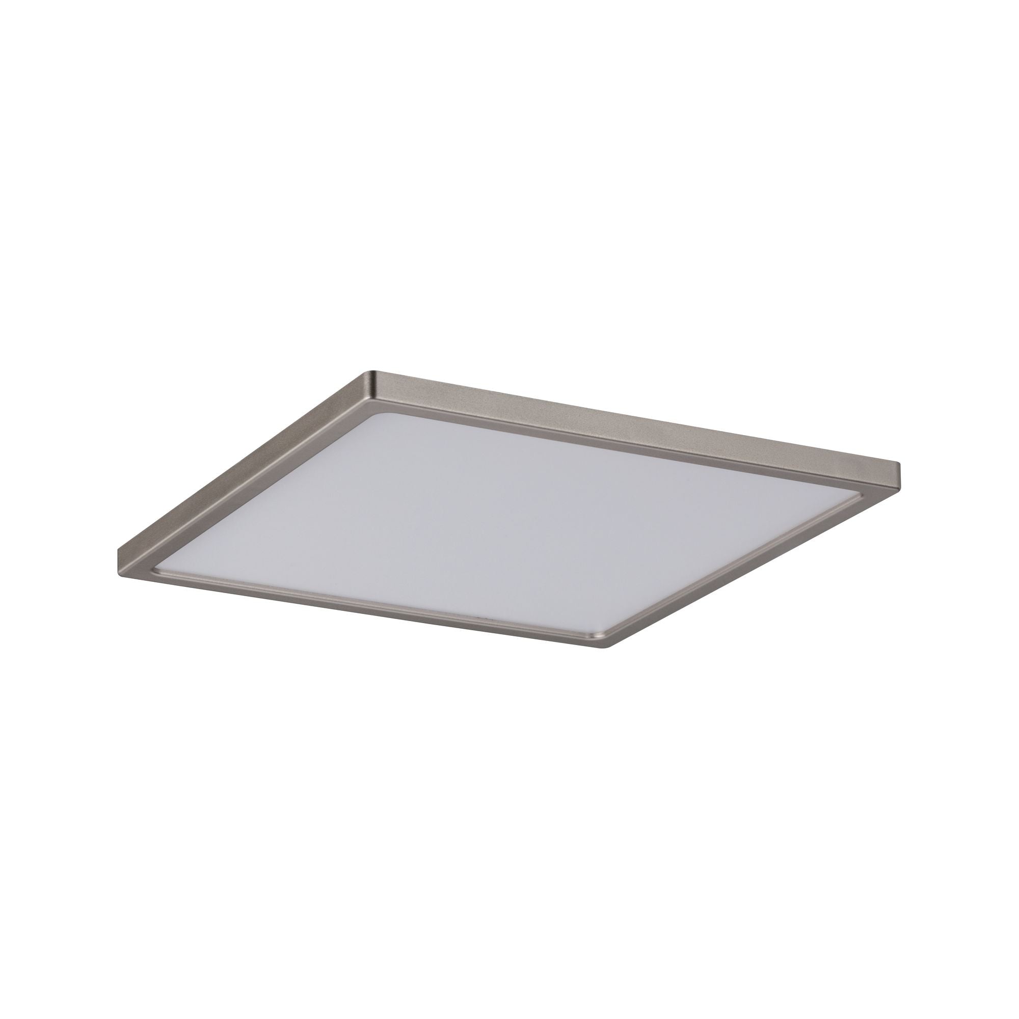 LED Einbaupanel Areo IP44 eckig 180x180mm 11W 770lm 3000K Nickel matt dimmbar - Paulmann - 92939