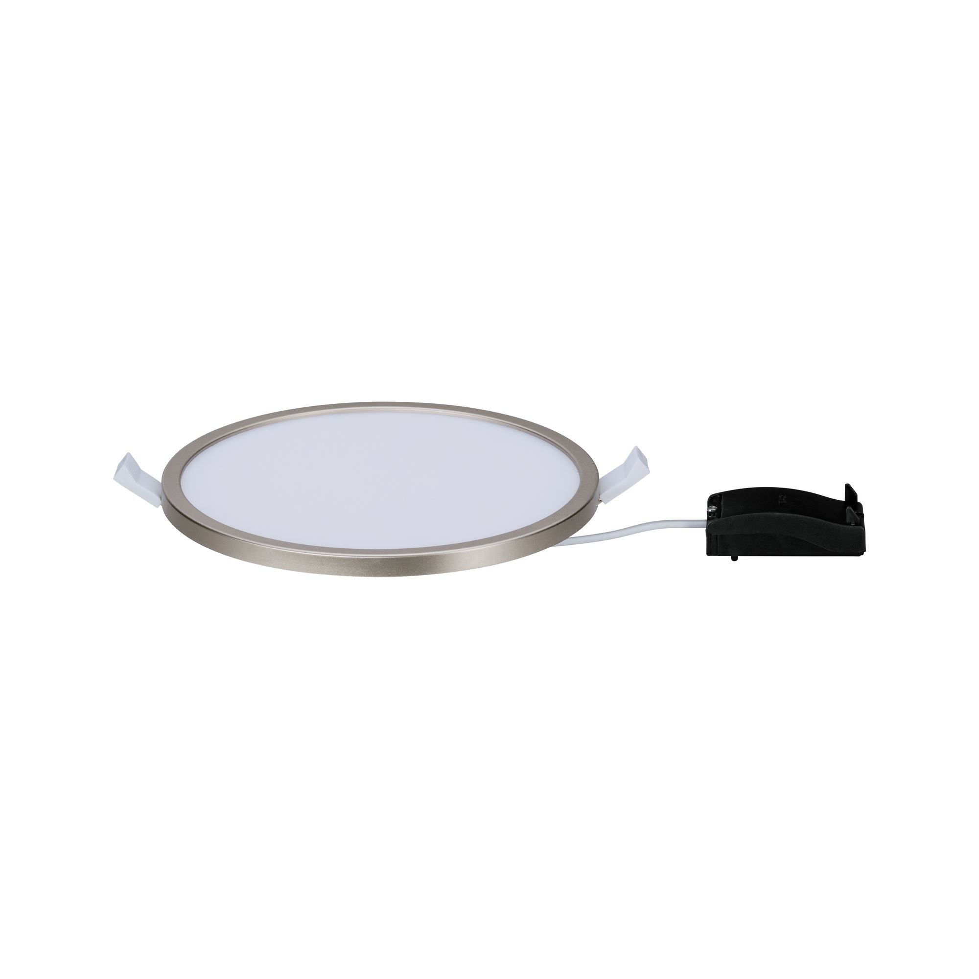 LED Einbaupanel Areo IP44 rund 180mm 11W 770lm 3000K Nickel matt dimmbar - Paulmann - 92935