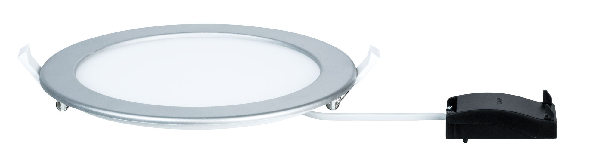 LED Einbaupanel LED Einbaupanel IP44 rund 220mm 16,5W 1150lm 4000K Chrom matt - Paulmann - 92072