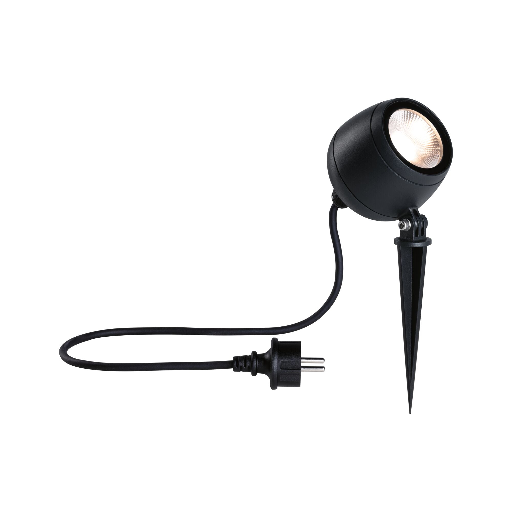LED Gartenstrahler Kikolo IP65 90mm 3000K 8W 500lm 230V 60° Anthrazit Aluminium/Kunststoff - Paulmann - 94776
