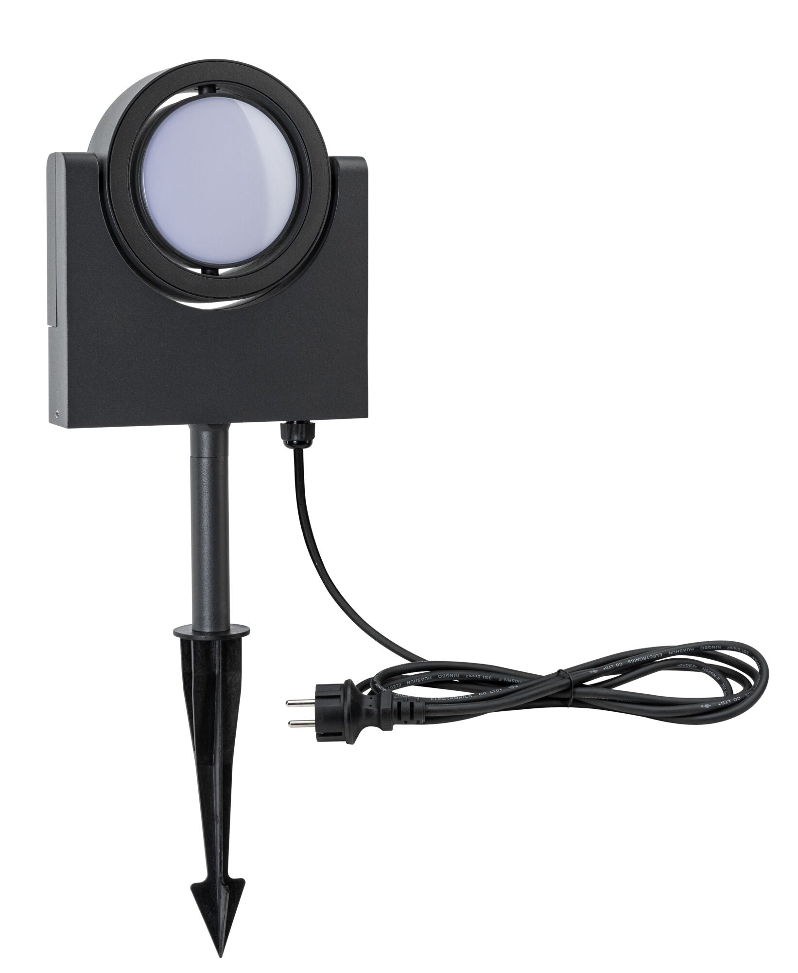 LED Gartenstrahler Swivea IP44 183x46mm 3000K 8W 460lm 230V Anthrazit Aluminium - Paulmann - 94408