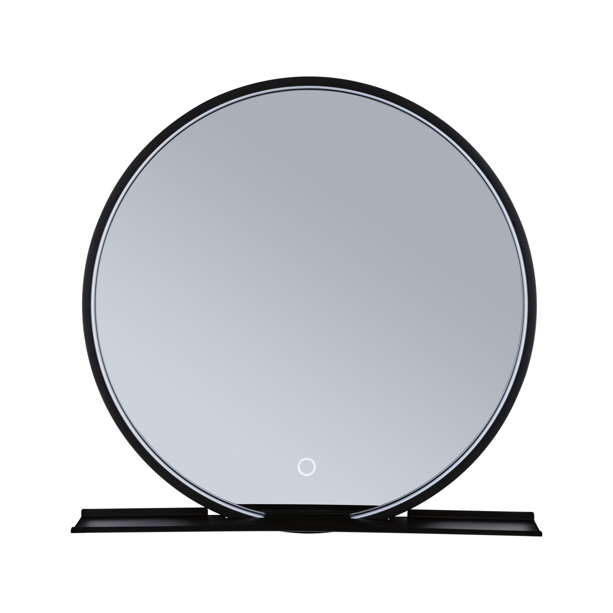 LED Leuchtspiegel Miro IP44 Tunable White 160lm 230V 10,5W Spiegel/Schwarz matt - Paulmann - 71090