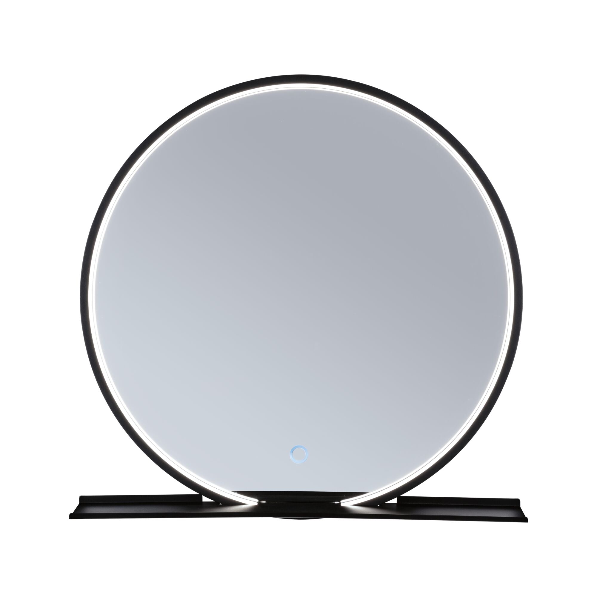 LED Leuchtspiegel Miro IP44 Tunable White 160lm 230V 10,5W Spiegel/Schwarz matt - Paulmann - 71090