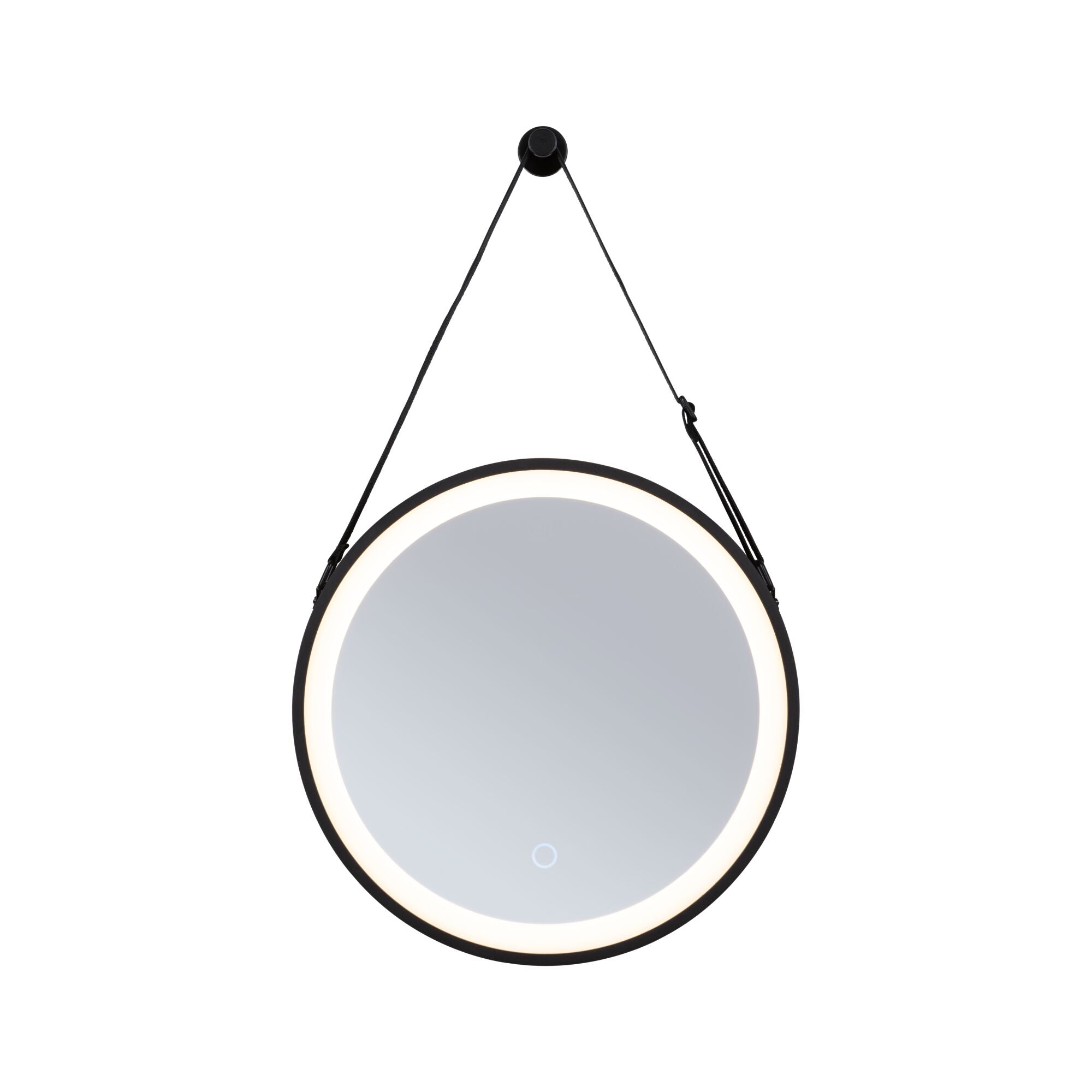 LED Leuchtspiegel Miro IP44 Tunable White 200lm 230V 7,5W Spiegel/Schwarz matt - Paulmann - 71092