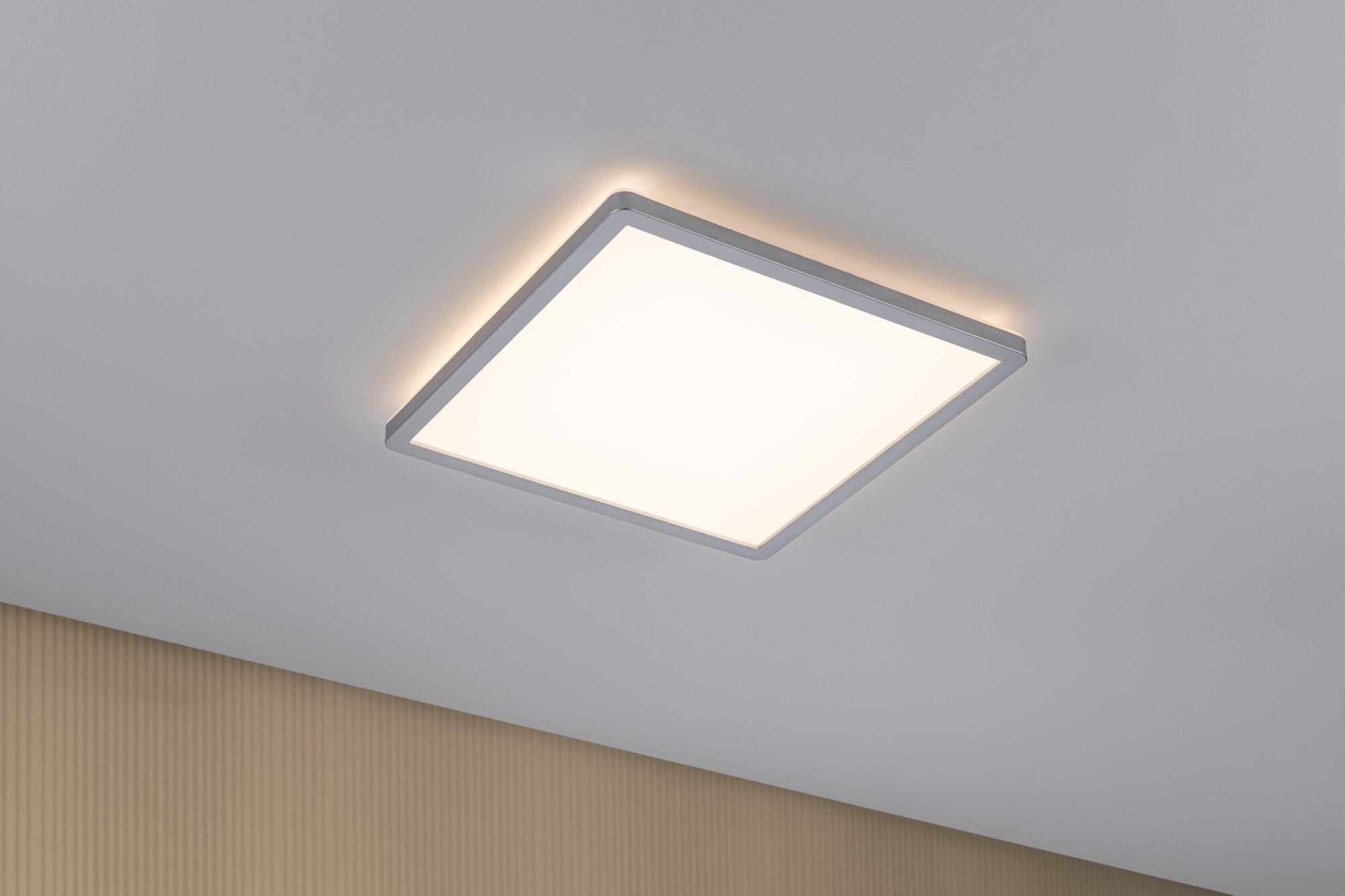 LED Panel Atria Shine Backlight eckig 293x293mm 16W 1600lm 3000K Chrom matt - Paulmann - 70994