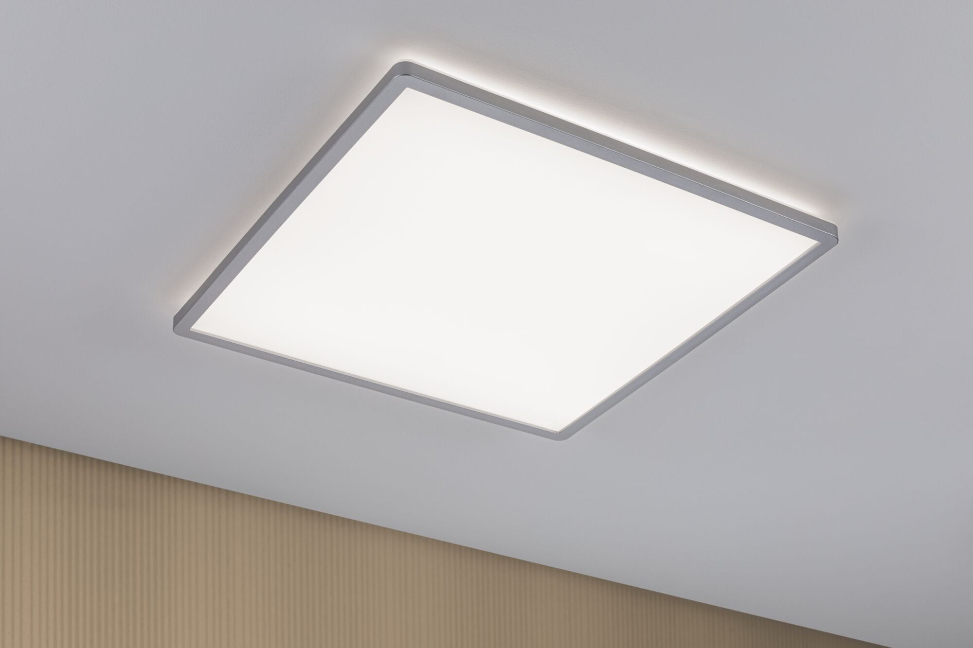 LED Panel Atria Shine Backlight eckig 420x420mm 22W 2200lm 4000K Chrom matt dimmbar - Paulmann - 71009