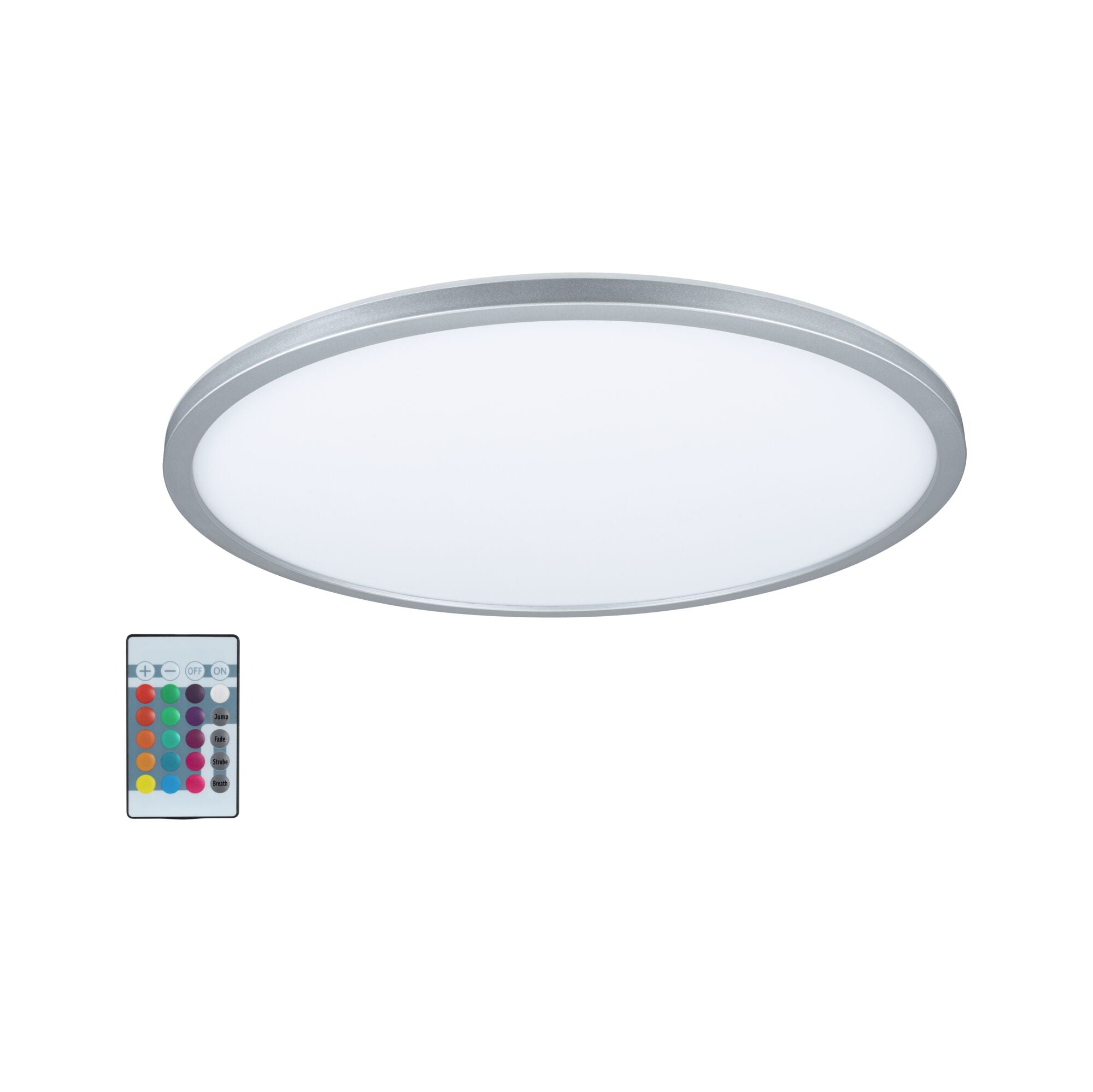 LED Panel Atria Shine Backlight rund 420mm 20W 2200lm RGBW Chrom matt dimmbar - Paulmann - 71019