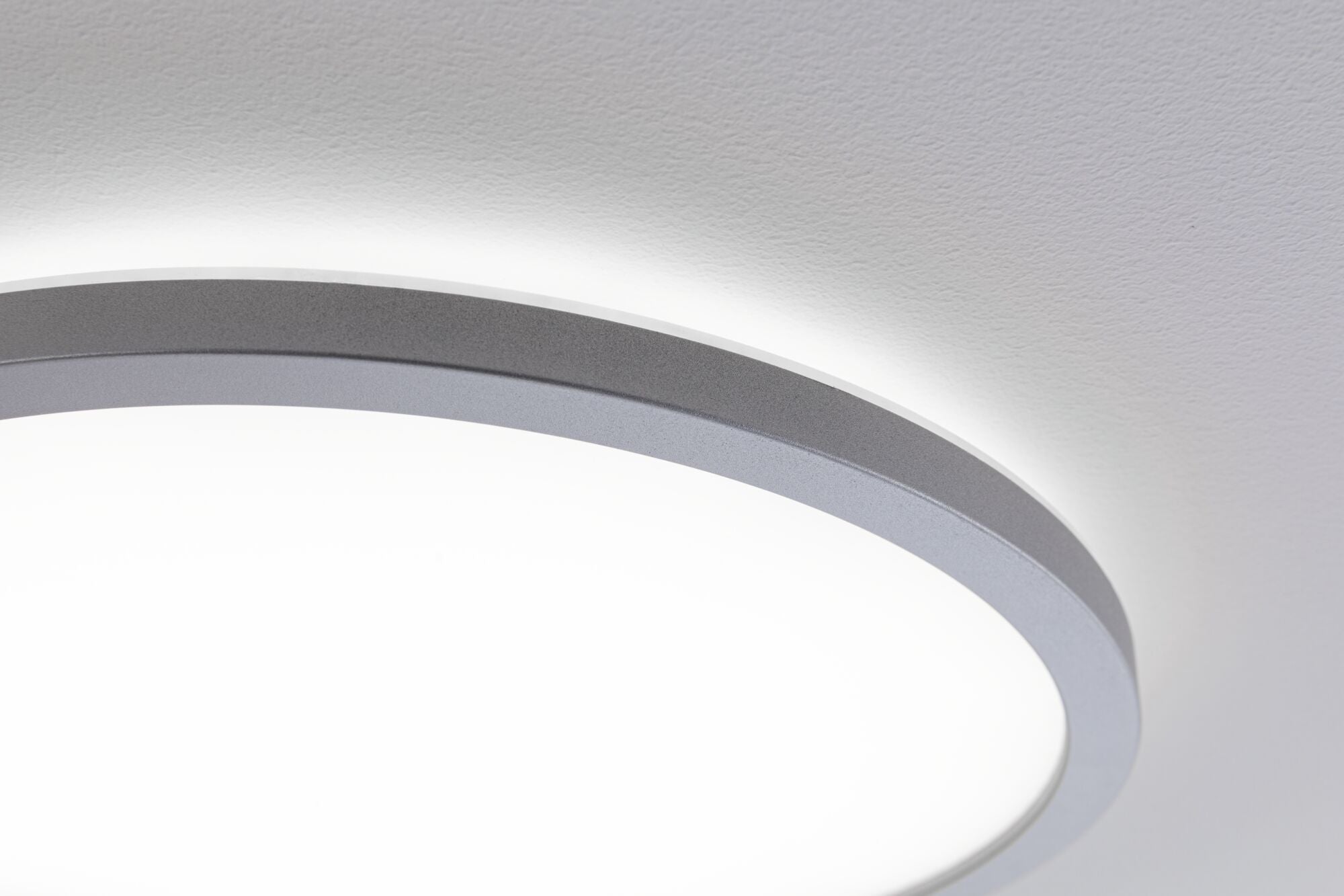LED Panel Atria Shine Backlight rund 420mm 22W 2300lm 4000K Chrom matt dimmbar - Paulmann - 71006