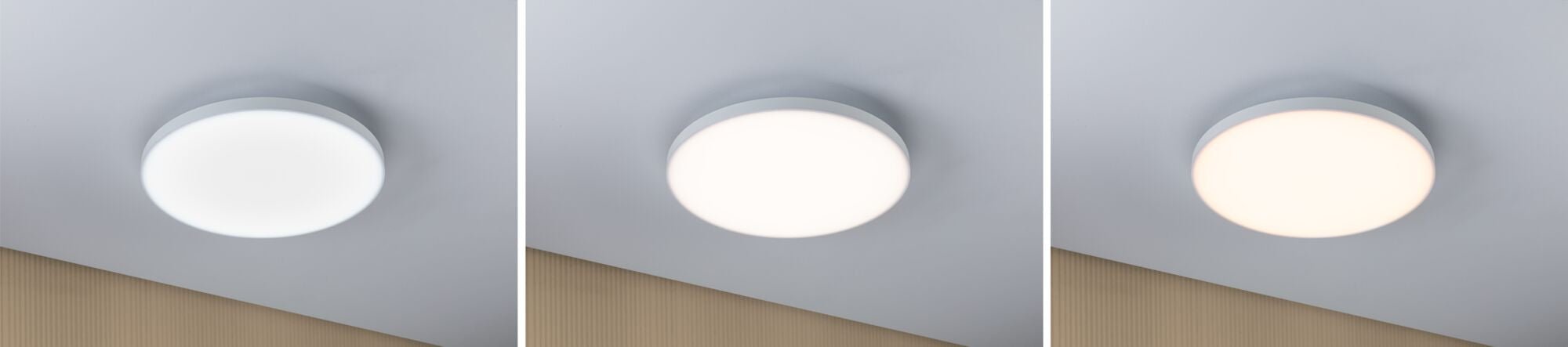 LED Panel Velora rund 400mm 19W 1750lm White Switch Weiß - Paulmann - 79893
