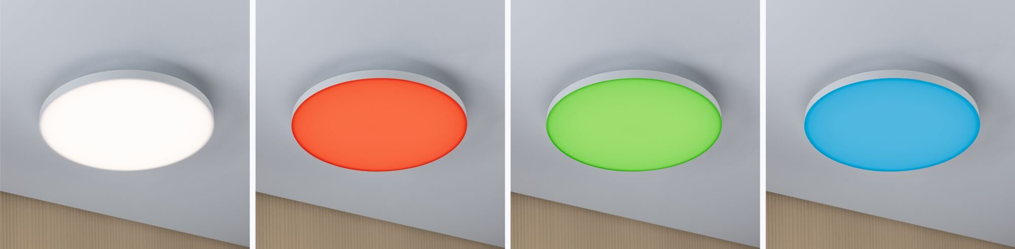 LED Panel Velora rund 400mm 22W 2000lm RGBW+ Weiß dimmbar - Paulmann - 79897