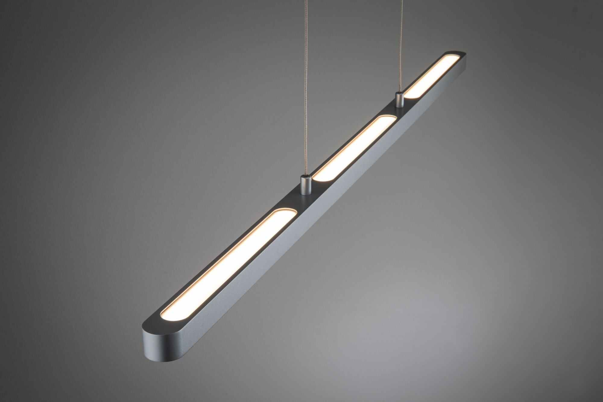 LED Pendelleuchte Lento Tunable White 3x2100lm 3x13,5W Chrom matt dimmbar - Paulmann - 79886