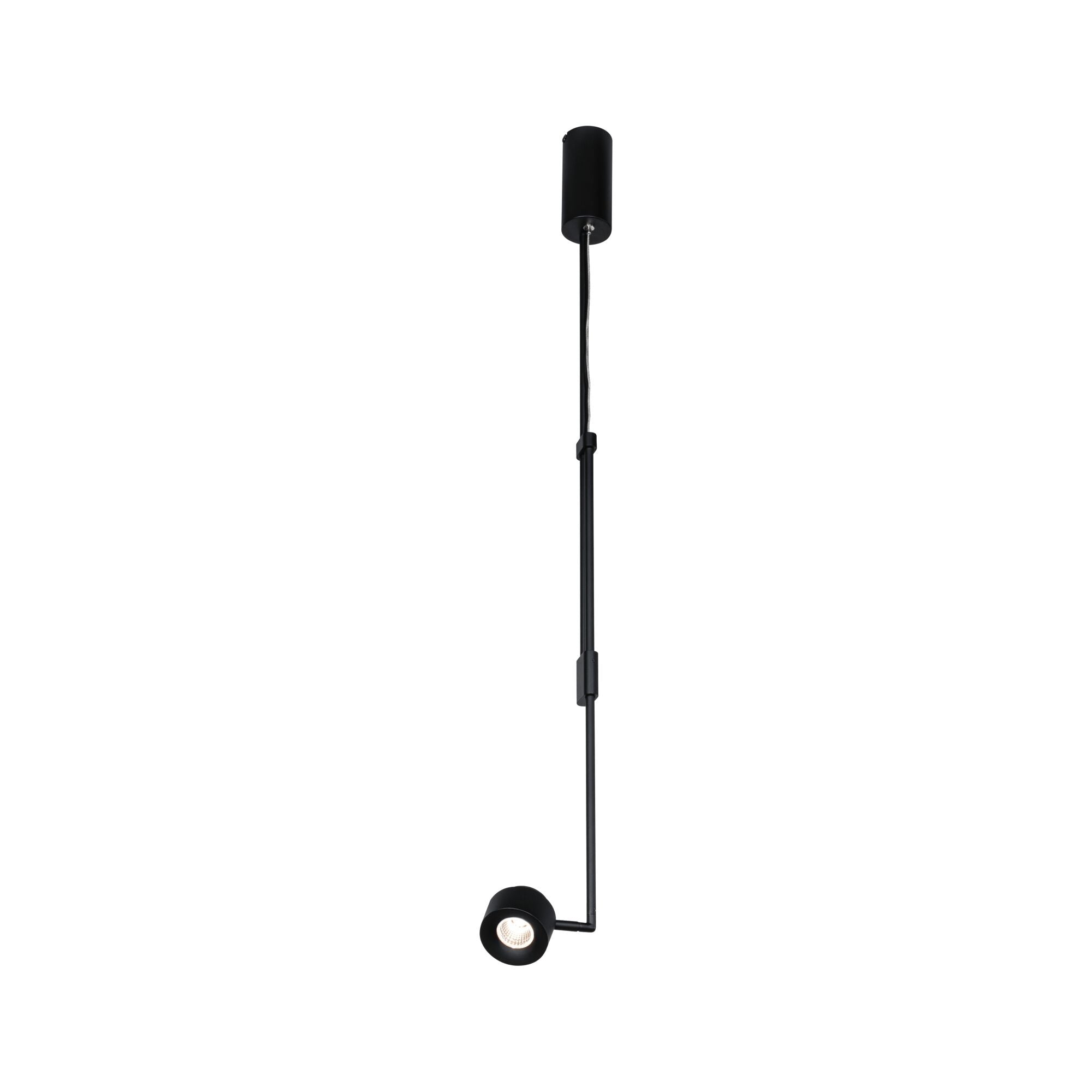 LED Pendelleuchte Puric Pane 2700K 600lm 9,5W Schwarz dimmbar - Paulmann - 79772