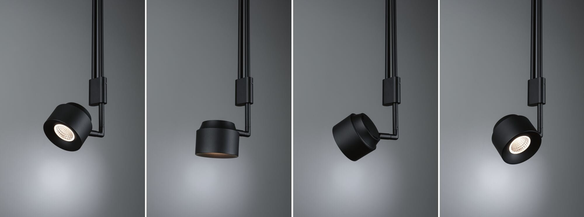 LED Pendelleuchte Puric Pane 2700K 600lm 9,5W Schwarz dimmbar - Paulmann - 79772