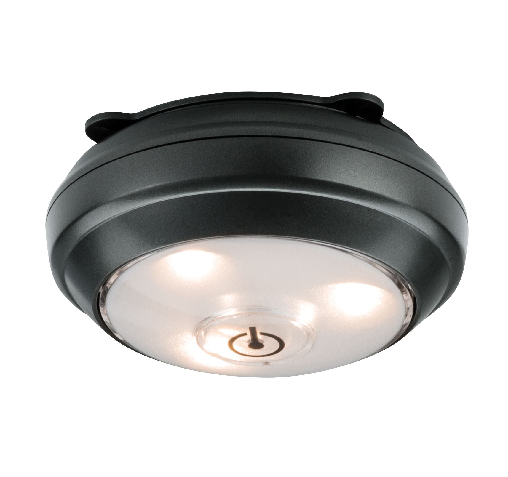 LED Schrankleuchte ButtonLED inkl. Schalter 88mm 70lm 3000K dimmbar Anthrazit - Paulmann - 70639