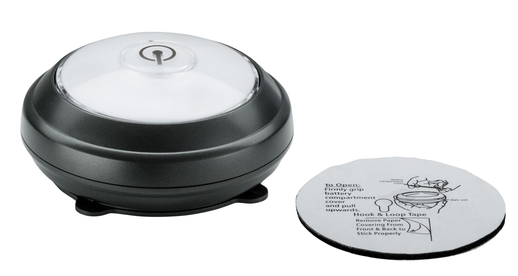 LED Schrankleuchte ButtonLED inkl. Schalter 88mm 70lm 3000K dimmbar Anthrazit - Paulmann - 70639