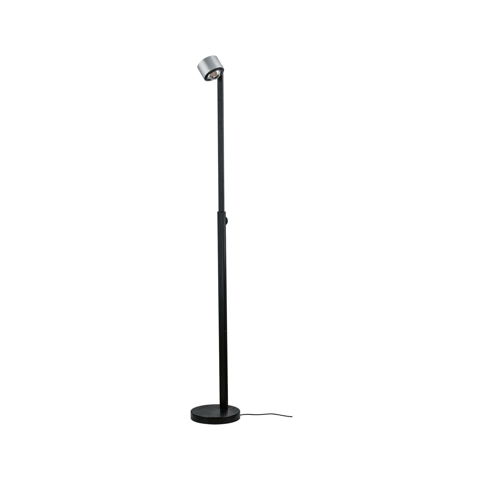 LED Stehleuchte Aldan 2700K 827lm / 473lm 8,5 / 1x7W Schwarz/Alu gebürstet - Paulmann - 79717