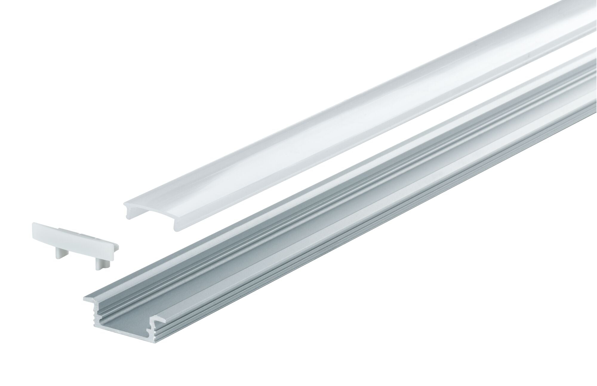 LED Strip Einbauprofil Floor 1m Alu/Satin - Paulmann - 70410