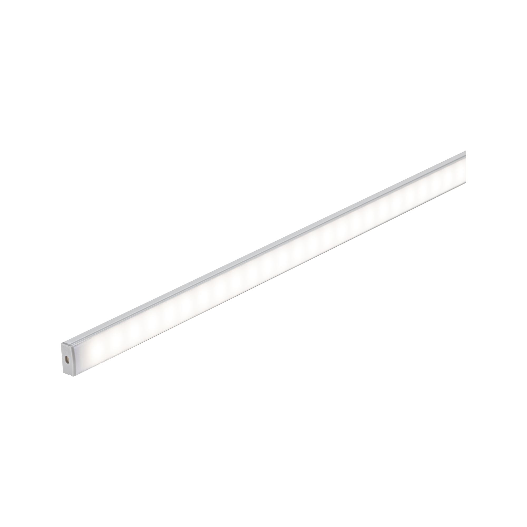 LED Strip Profil Base Weißer Diffusor 1m Alu eloxiert/Satin - Paulmann - 70517