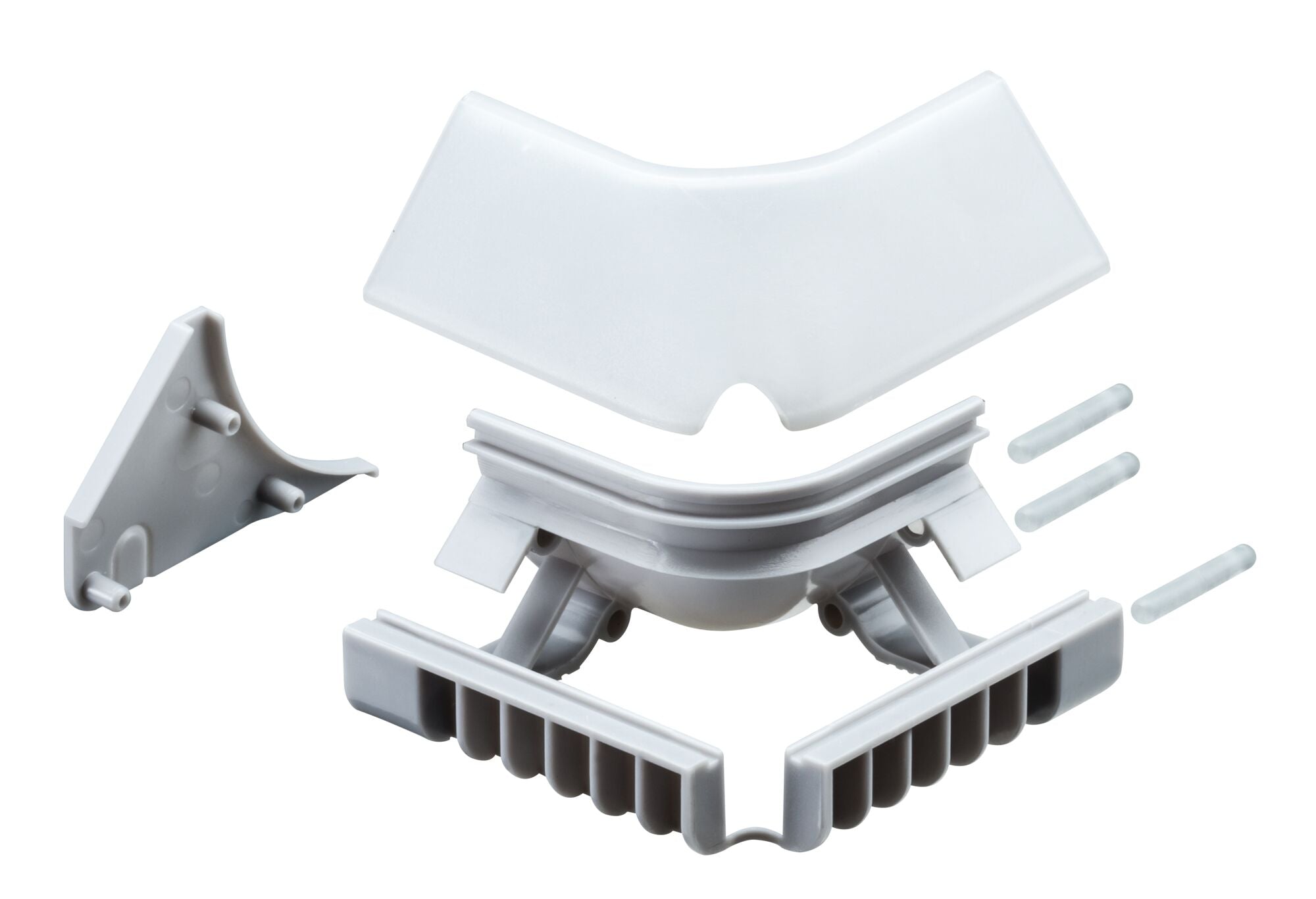 LED Strip Profil Corner Inside Edge 2er Pack Grau - Paulmann - 70442
