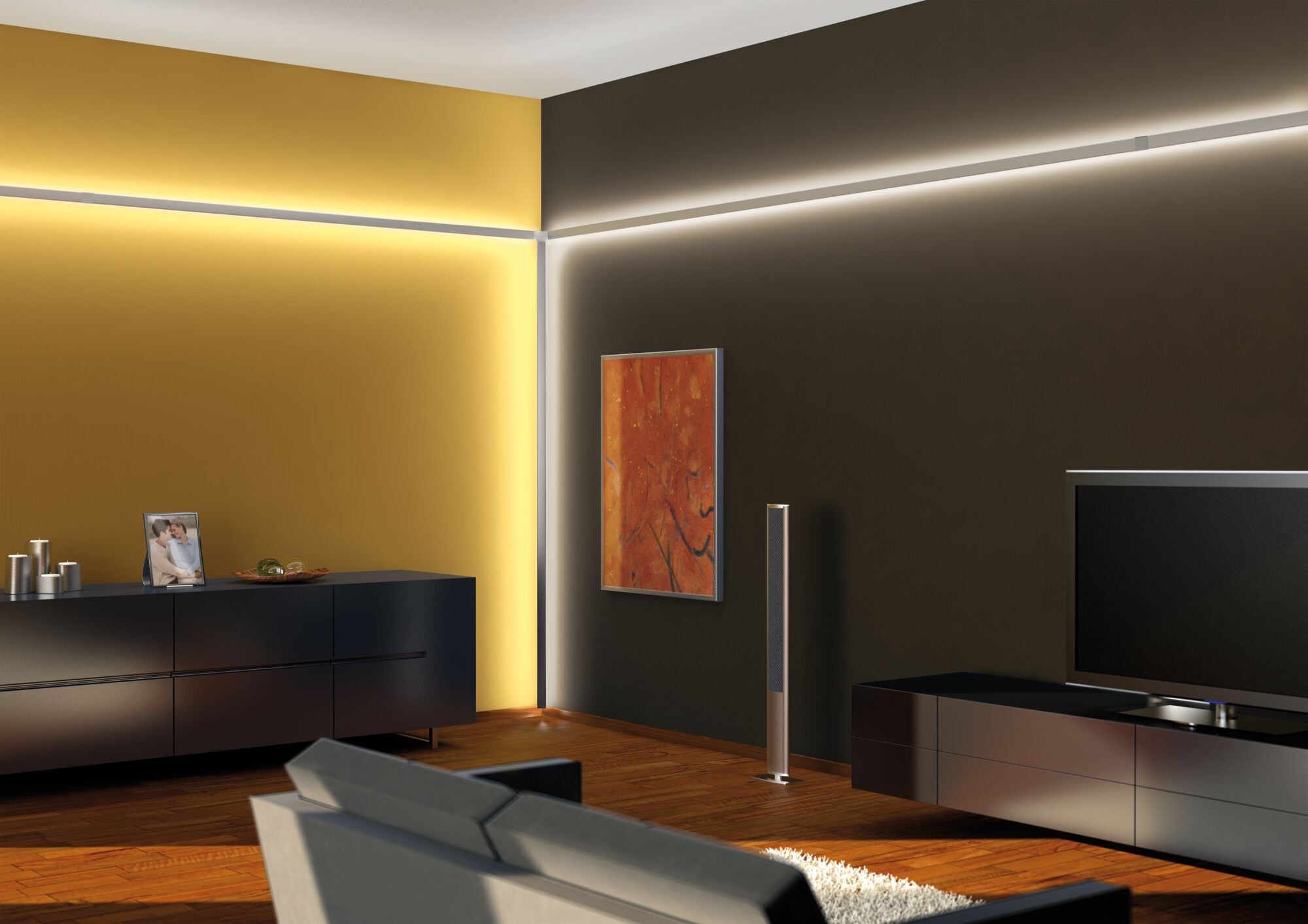 LED Strip Profil Duo 1m Alu - Paulmann - 70268