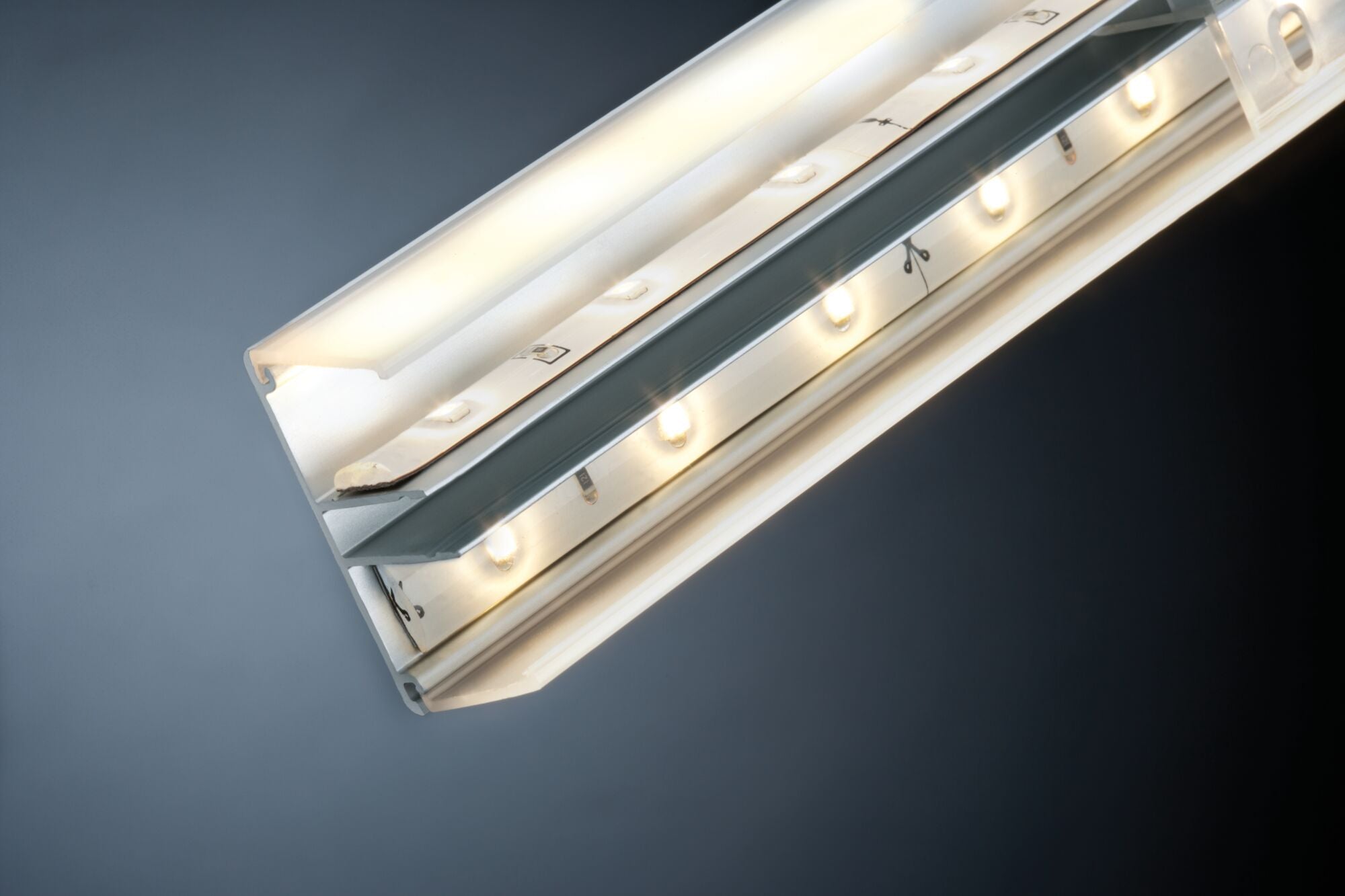 LED Strip Profil Duo 2m Alu - Paulmann - 70267