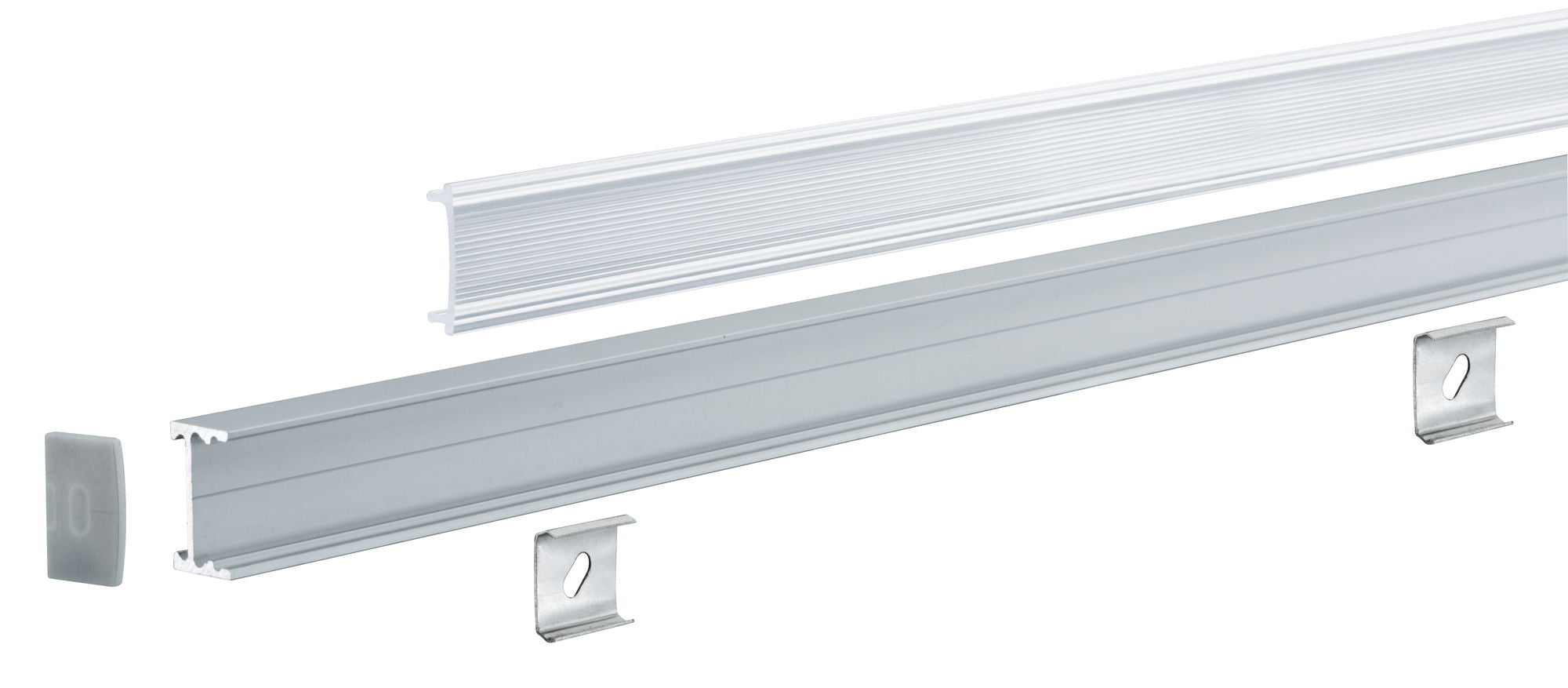 LED Strip Profil Square 1m Alu/Satin - Paulmann - 70809
