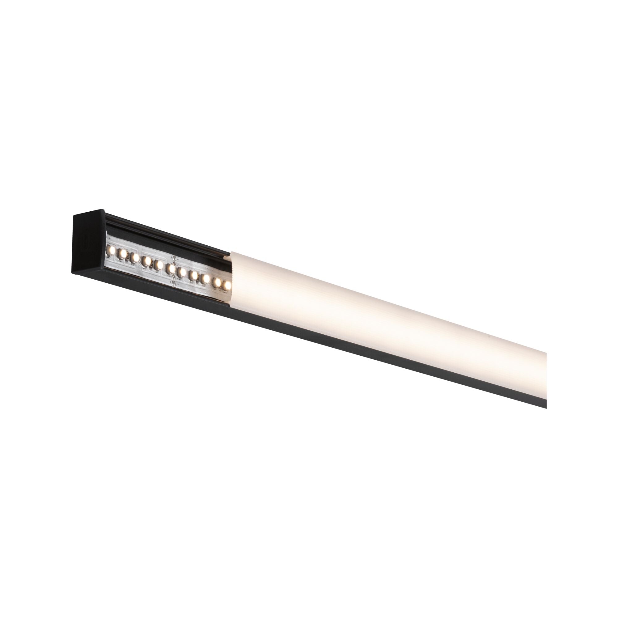 LED Strip Profil Square 1m Schwarz - Paulmann - 78904