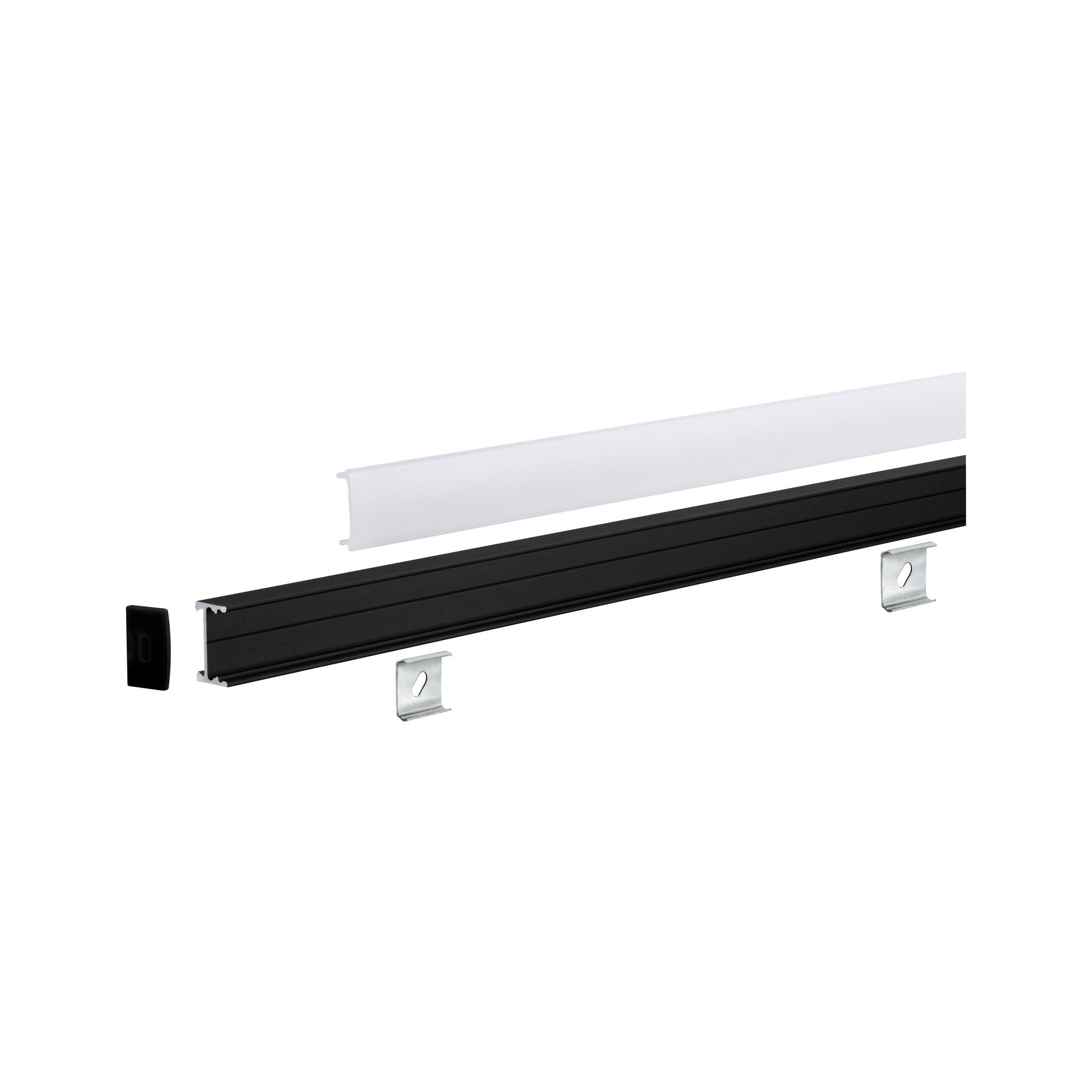 LED Strip Profil Square 2m Schwarz - Paulmann - 78903