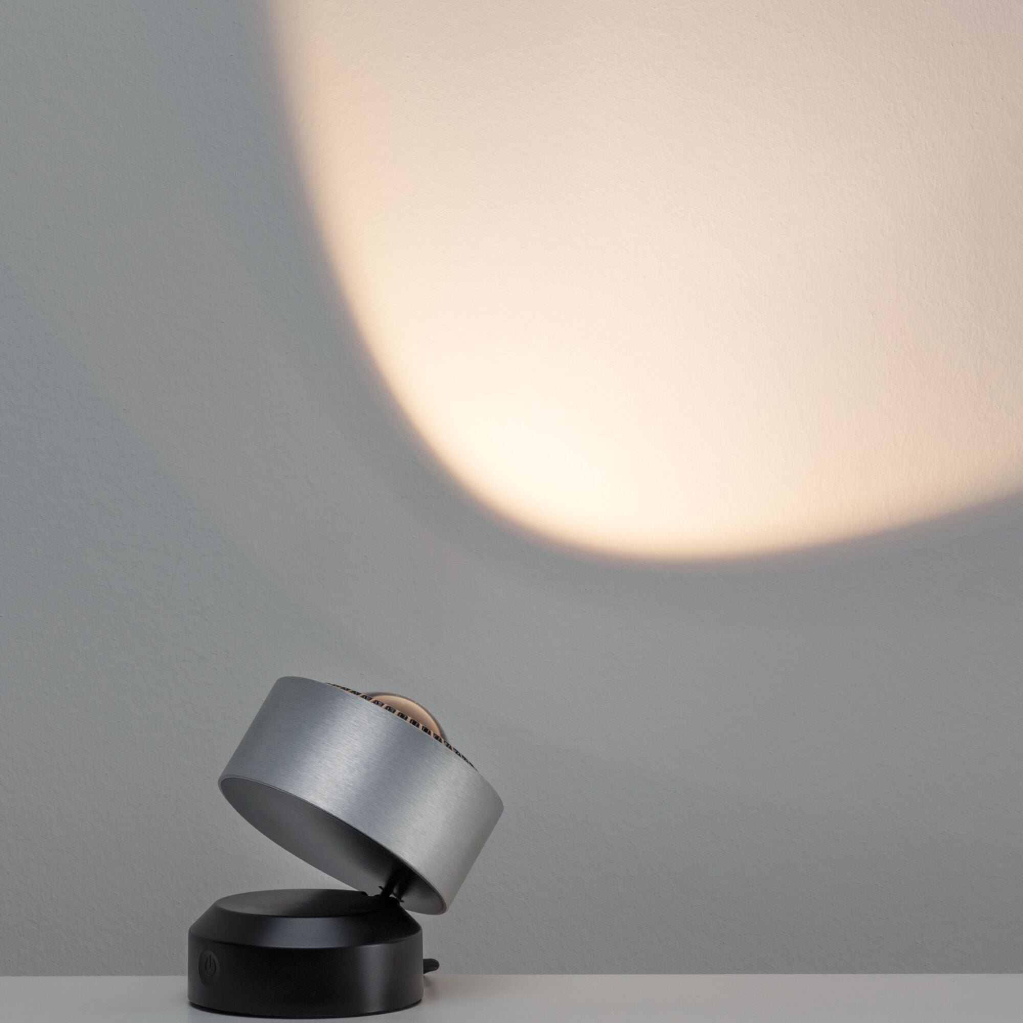 LED Tischleuchte Aldan 2700K 200lm 3,5W Schwarz/Alu gebürstet - Paulmann - 79718