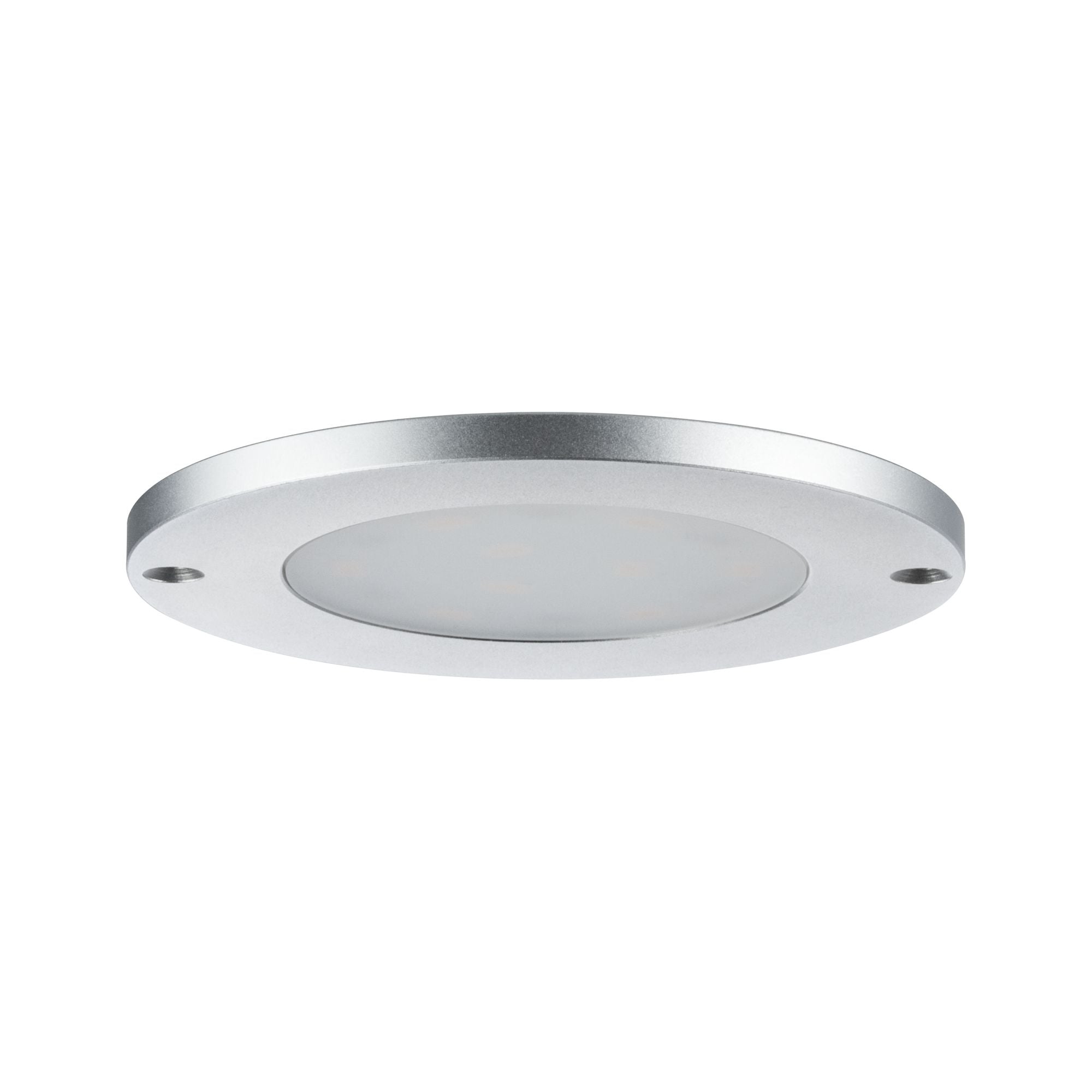 LED Unterschrankleuchte Leaf 3x3,6W 80mm 3x260lm 230/12V rund Alu gebürstet - Paulmann - 93562