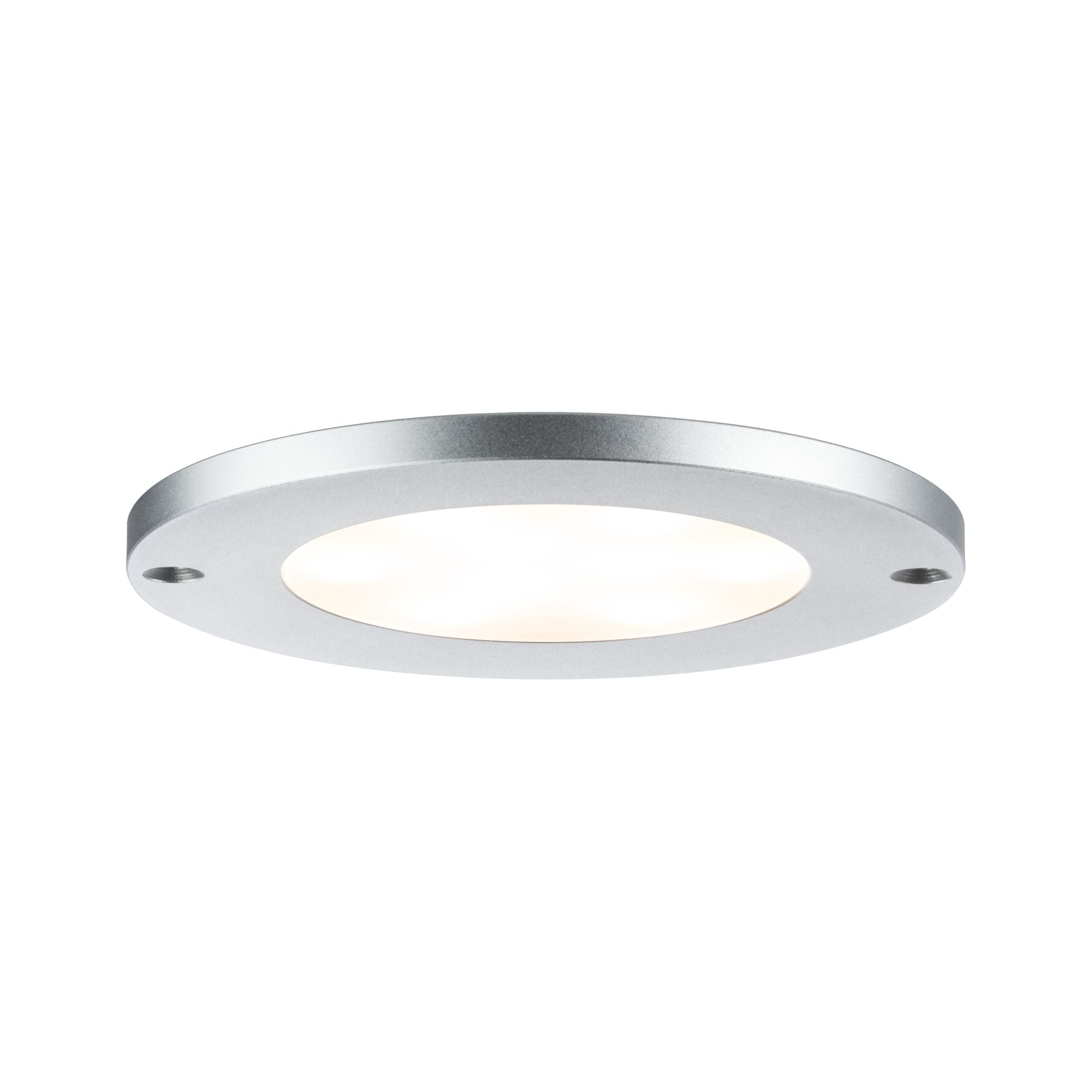 LED Unterschrankleuchte Leaf 3x3,6W 80mm 3x260lm 230/12V rund Alu gebürstet - Paulmann - 93562