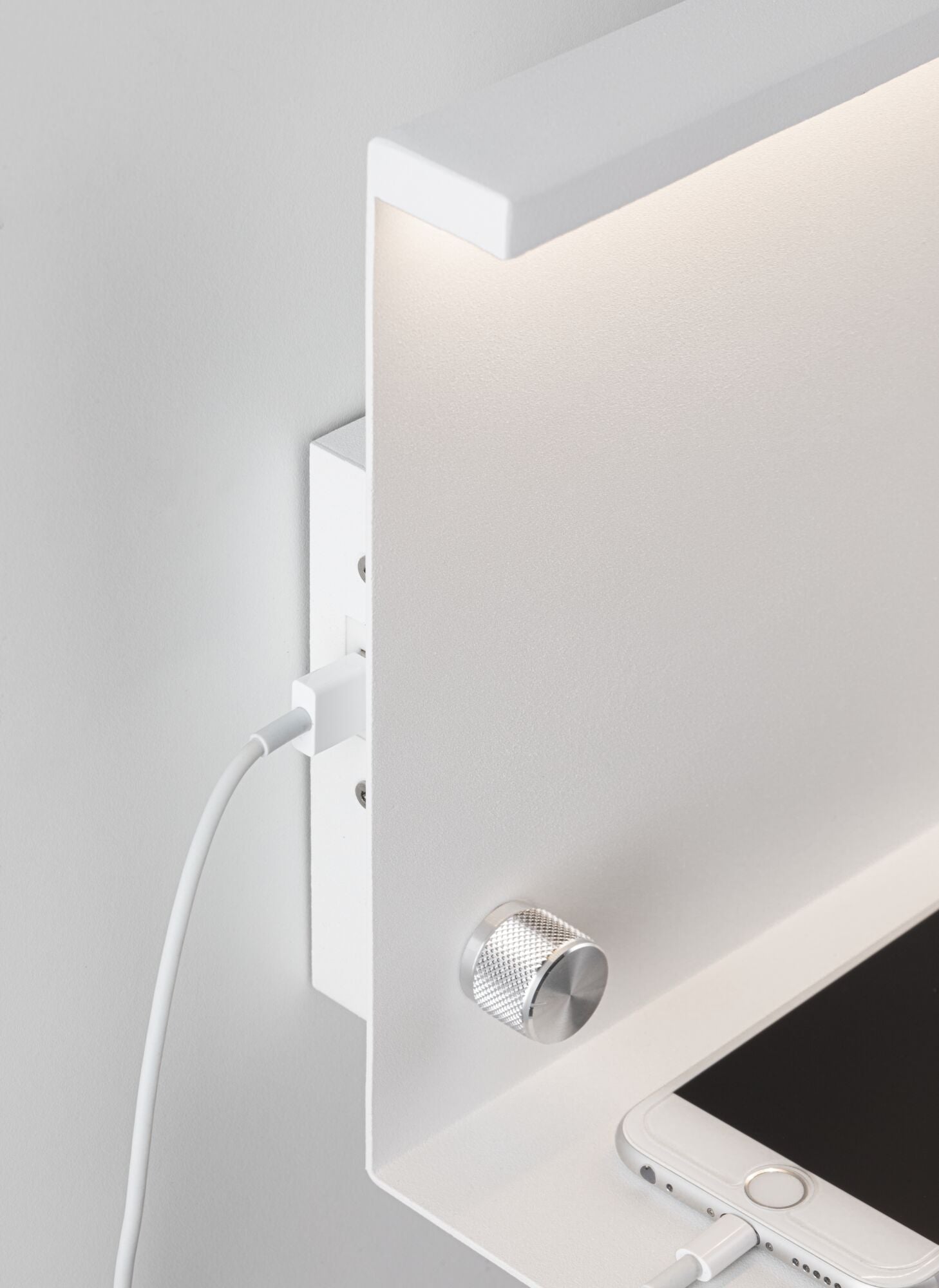 LED Wandleuchte Jarina 3000K 440lm 230V 4,5W dimmbar Weiß - Paulmann - 78916