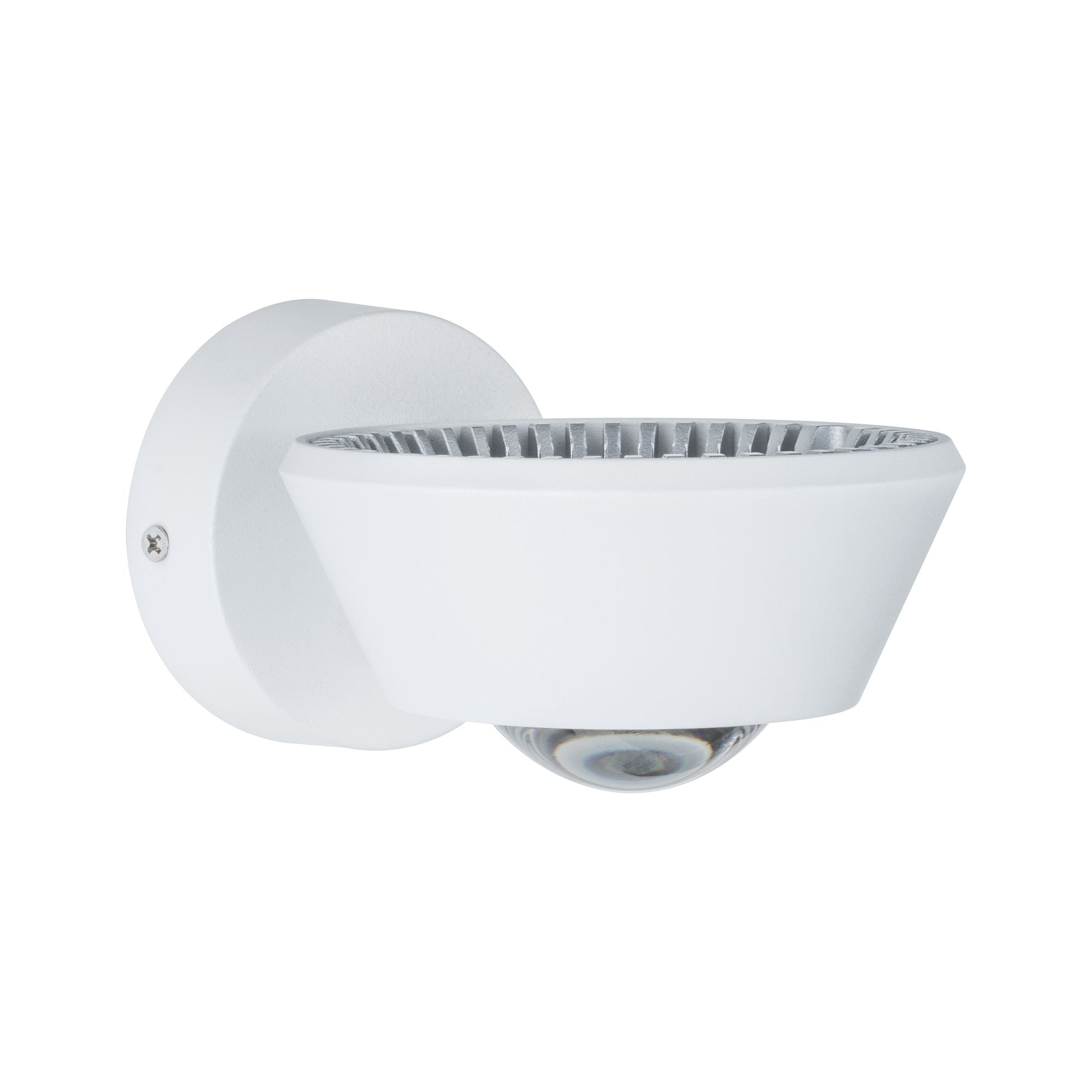 LED Wandleuchte Sabik IP44 2700K 800lm / 390lm 230V 9 / 1x4W dimmbar Weiß matt - Paulmann - 70946