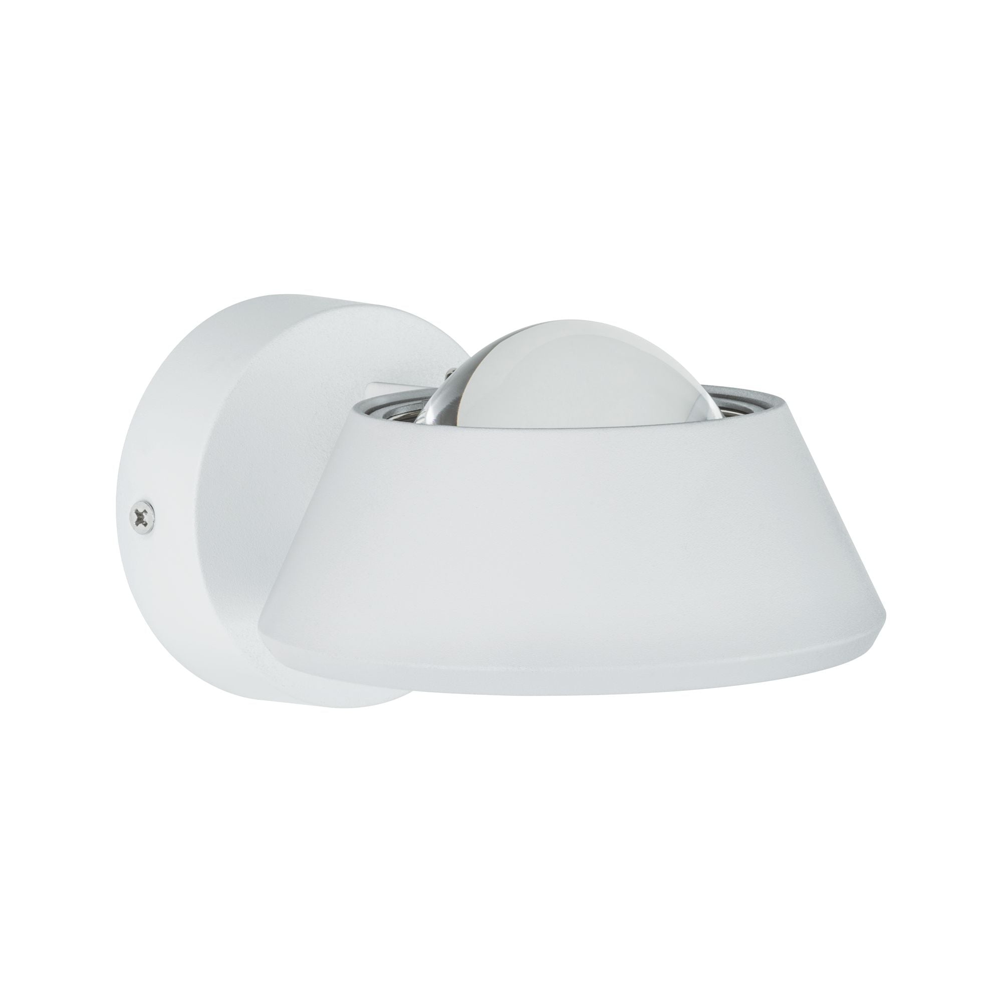 LED Wandleuchte Sabik IP44 2700K 800lm / 390lm 230V 9 / 1x4W dimmbar Weiß matt - Paulmann - 70946