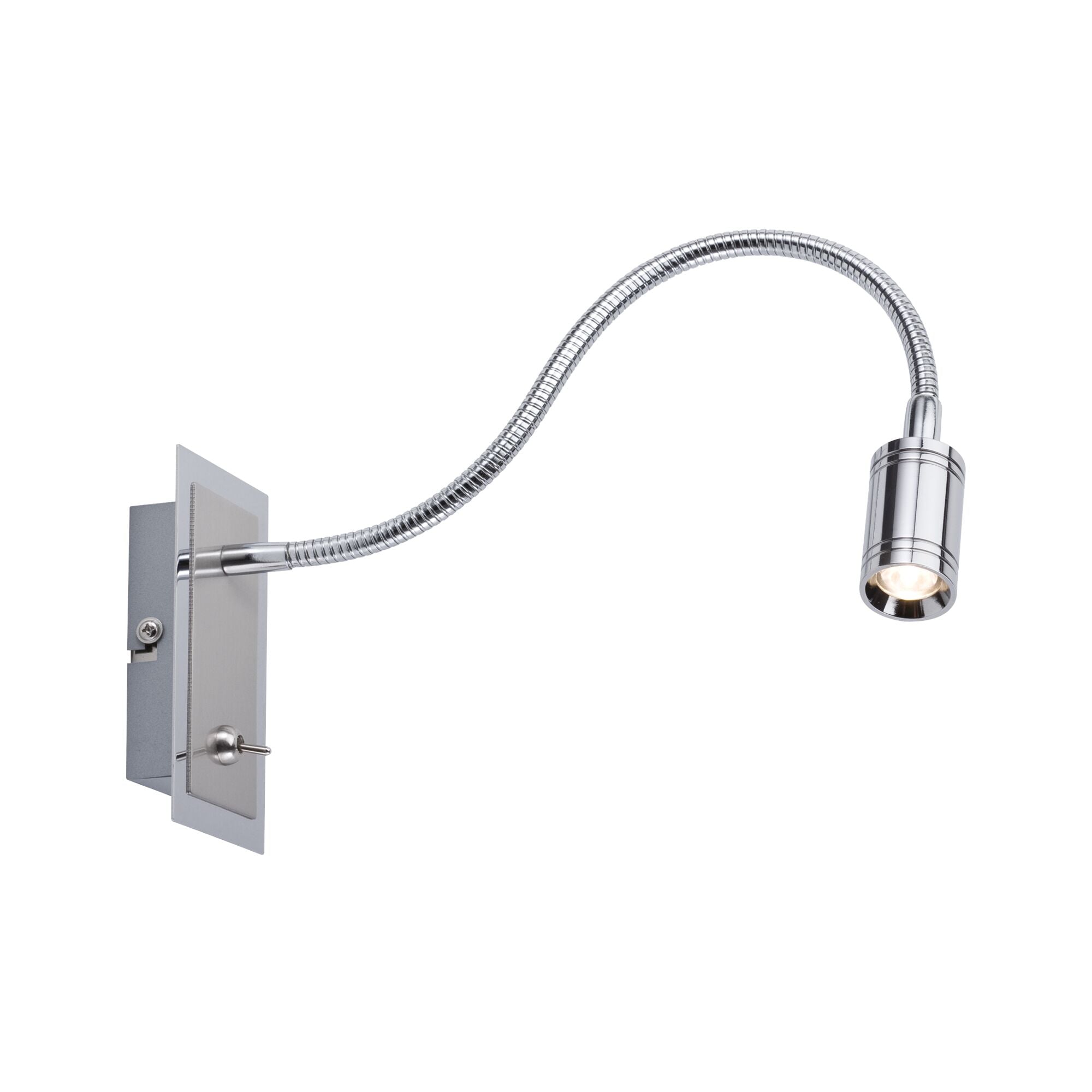 LED Wandleuchte Zylindro 2700K 120lm 230V 2,5W Chrom - Paulmann - 99068
