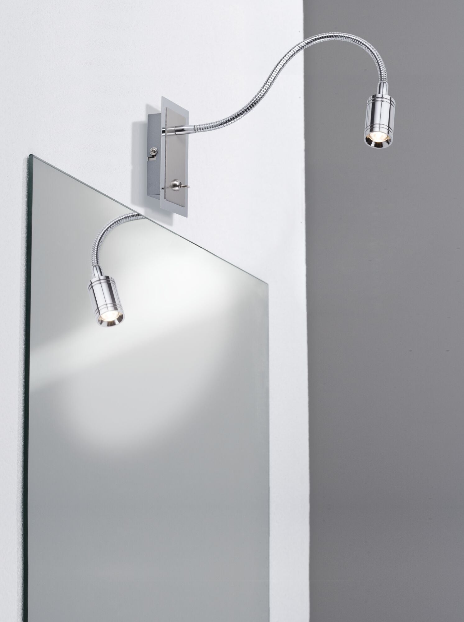 LED Wandleuchte Zylindro 2700K 120lm 230V 2,5W Chrom - Paulmann - 99068