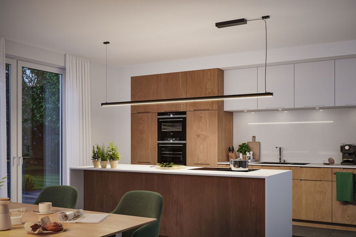 Linion Einspeisekabel Schwarz 1,75m - Paulmann - 98189