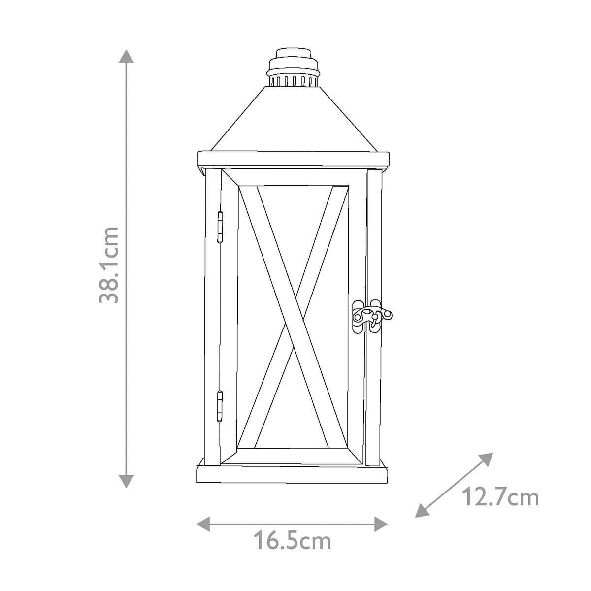 Lumiere 1 - flammige Wandleuchte - Eiche natur - Elsteadlighting - FE - LUMIERE - S2OAK