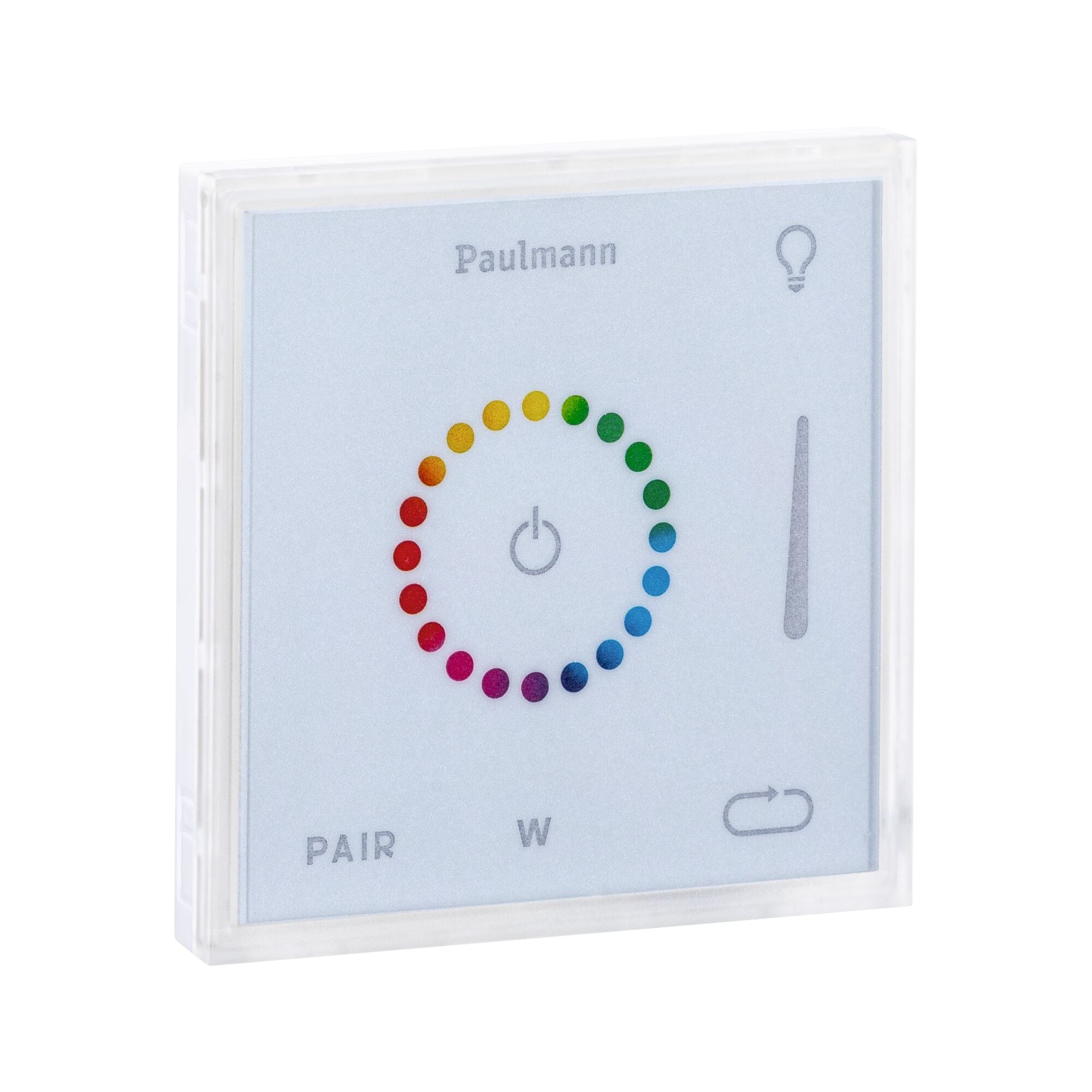 LumiTiles Square Touch Modul IP44 100x10mm RGBW+ Weiß Kunststoff/Aluminium - Paulmann - 78423