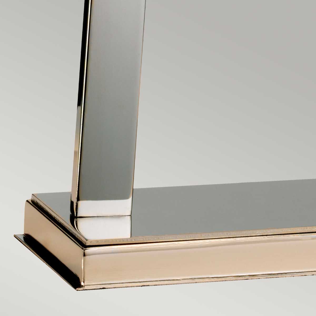 Magro 1-flammige Tischlampe - Poliertes Nickel