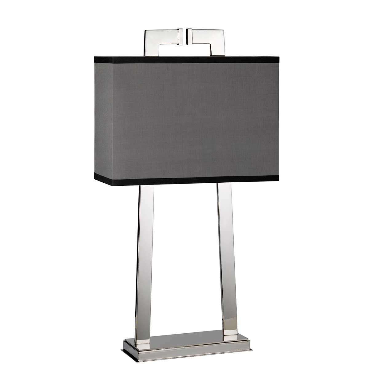 Magro 1-flammige Tischlampe - Poliertes Nickel