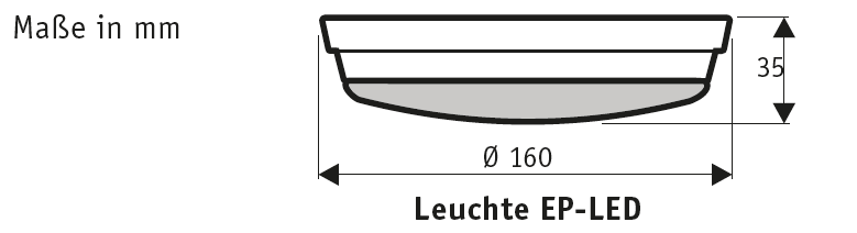Leuchte EP-LED LG
