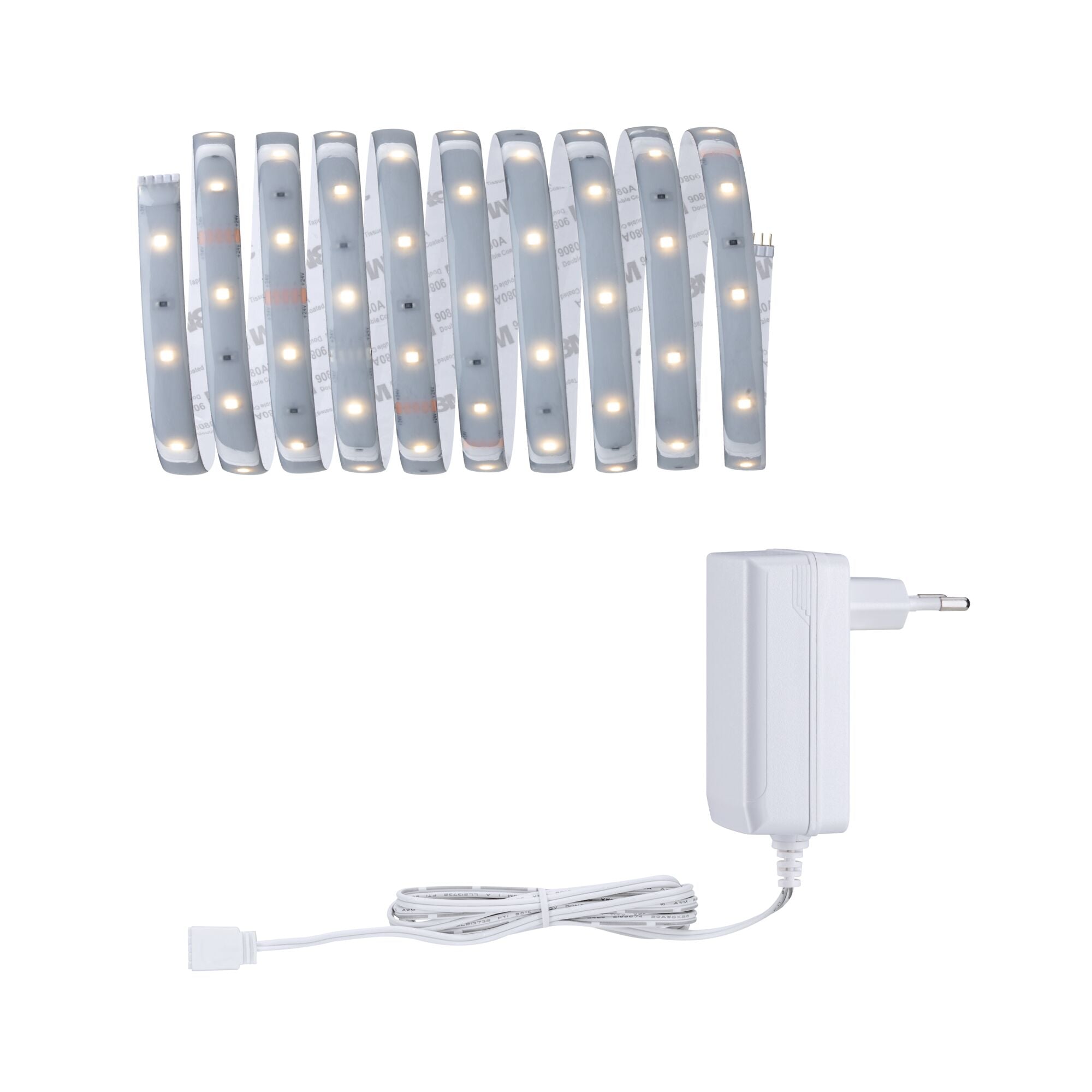 MaxLED 250 Warmweiß Basisset 3m beschichtet IP44 12W 240lm/m 2700K 24VA - Paulmann - 79869