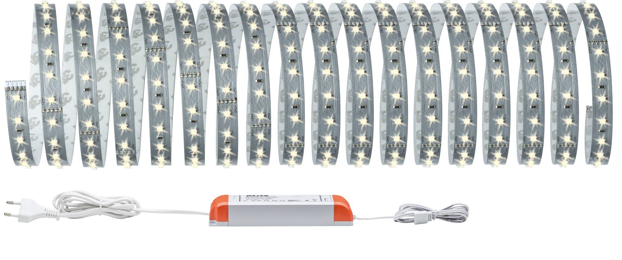 MaxLED 500 Warmweiß Basisset 10m 50W 550lm/m 72 LEDs/m 2700K 75VA - Paulmann - 70829